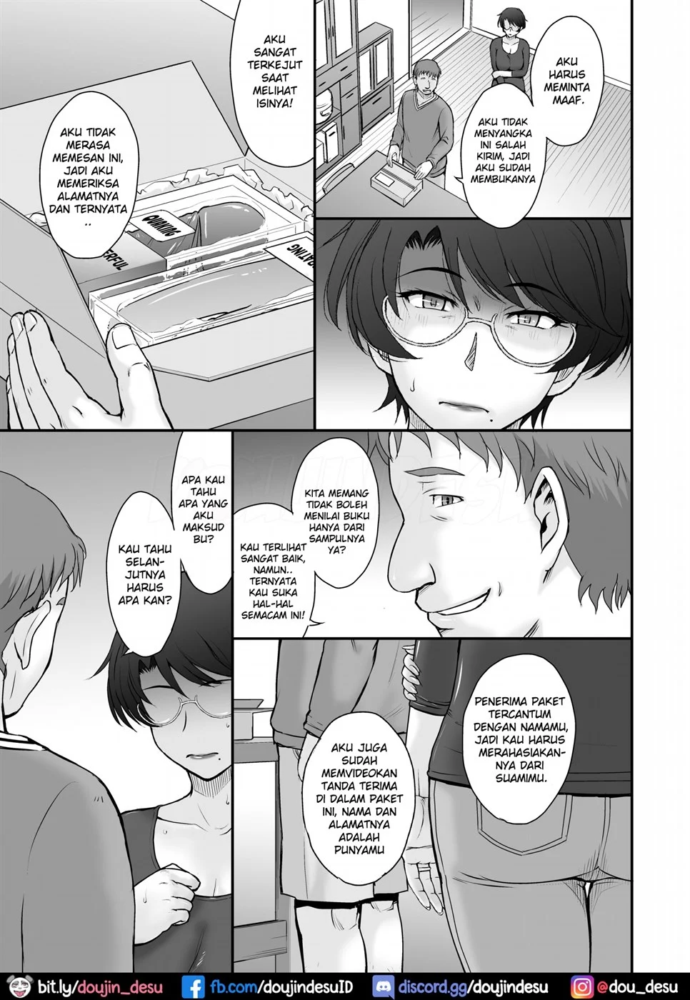 Jitakubin no Gohaitatsu de Rinka no Mama-san ga Chuumon Shita Baibu ga Uchi ni Todoita no de Sore wo Temiyage ni Tottemita - Page 11