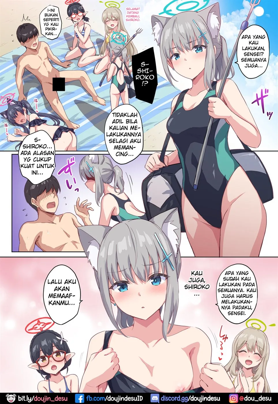 Abydos Seito Zenin to Mizugi Ecchi suru Hon Chapter 1