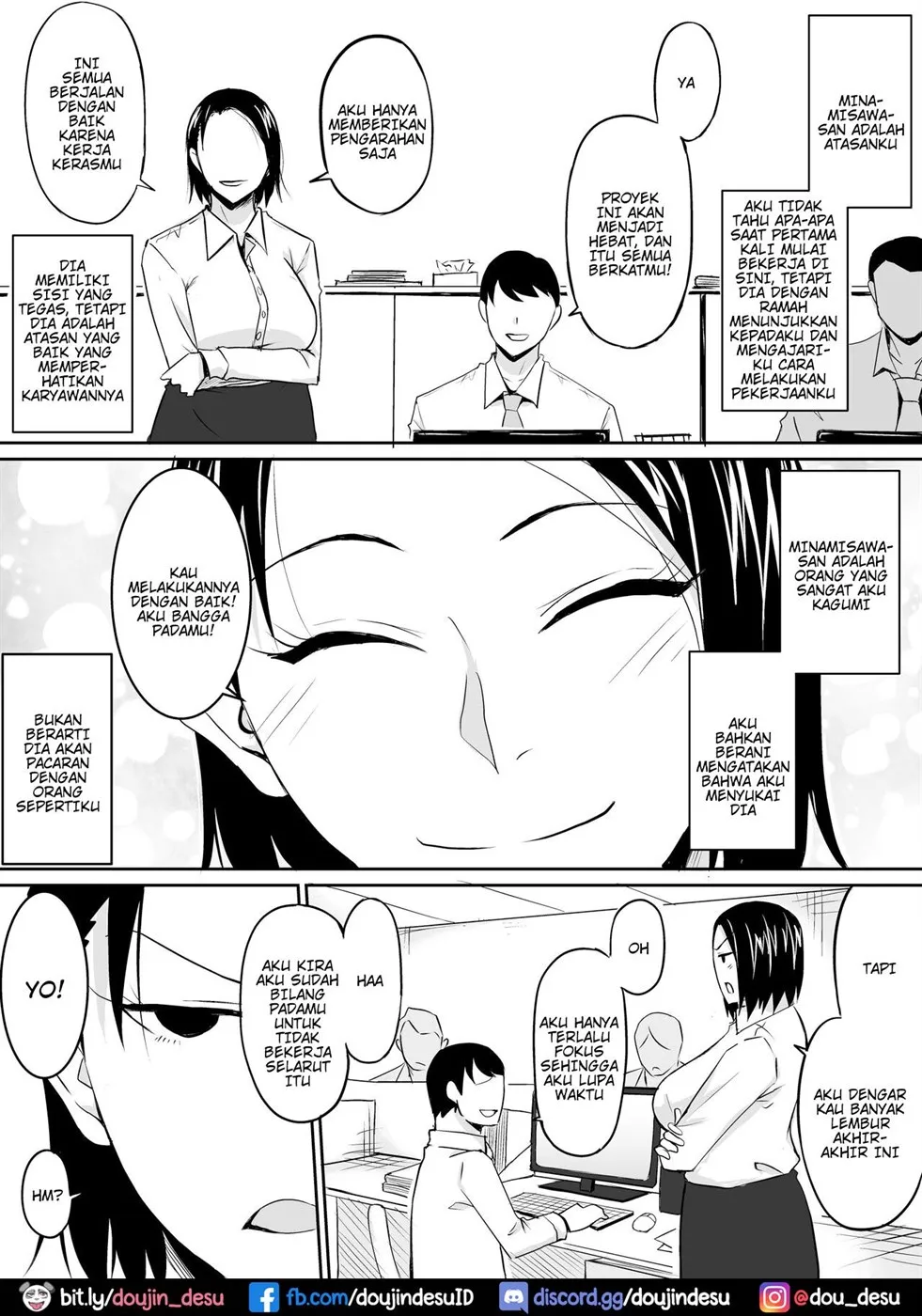 Akogare no Onna Joushi ga Douryou no Charao ni Otosareru Hanashi Chapter 1