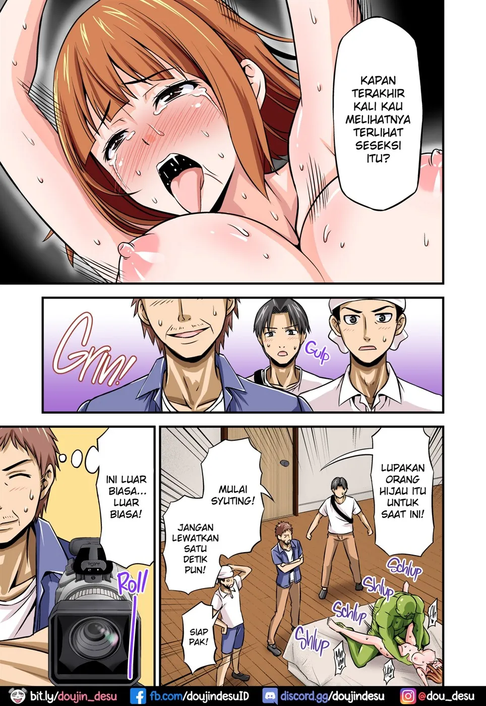 AV no Satsuei Genba ni Zetsurin Orc ga Isekai Teni Shite Shimatta Hanashi. Chapter 1