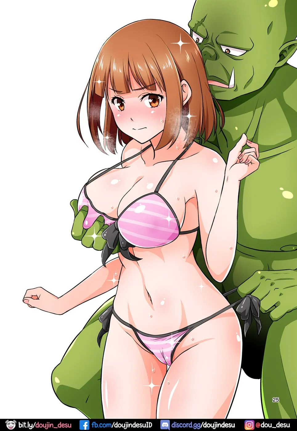 AV no Satsuei Genba ni Zetsurin Orc ga Isekai Teni Shite Shimatta Hanashi. Chapter 1