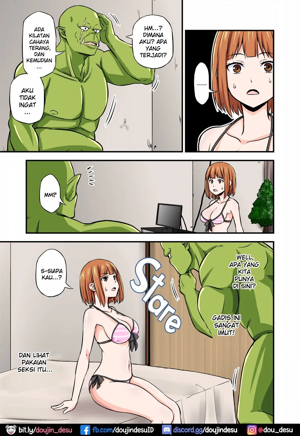 AV no Satsuei Genba ni Zetsurin Orc ga Isekai Teni Shite Shimatta Hanashi. Chapter 1