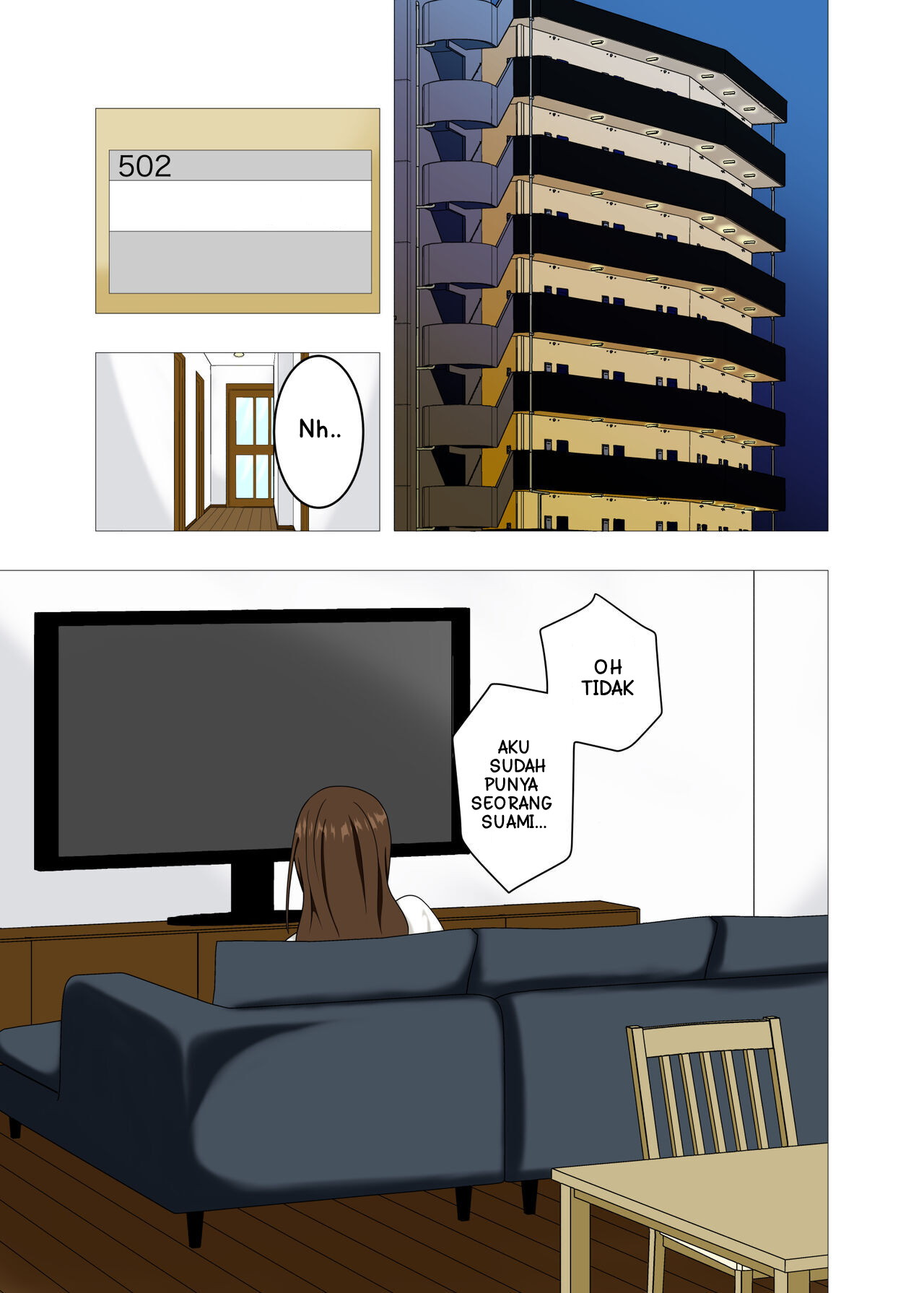 Beit-saki no Hitozuma wa Yokkyuu Fuman de Mecha Kucha Erokatta Chapter 1