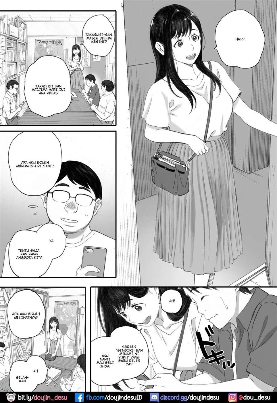 Boku no Senpai Kanojo wa OtaCir no Hime ni Naru Chapter 1