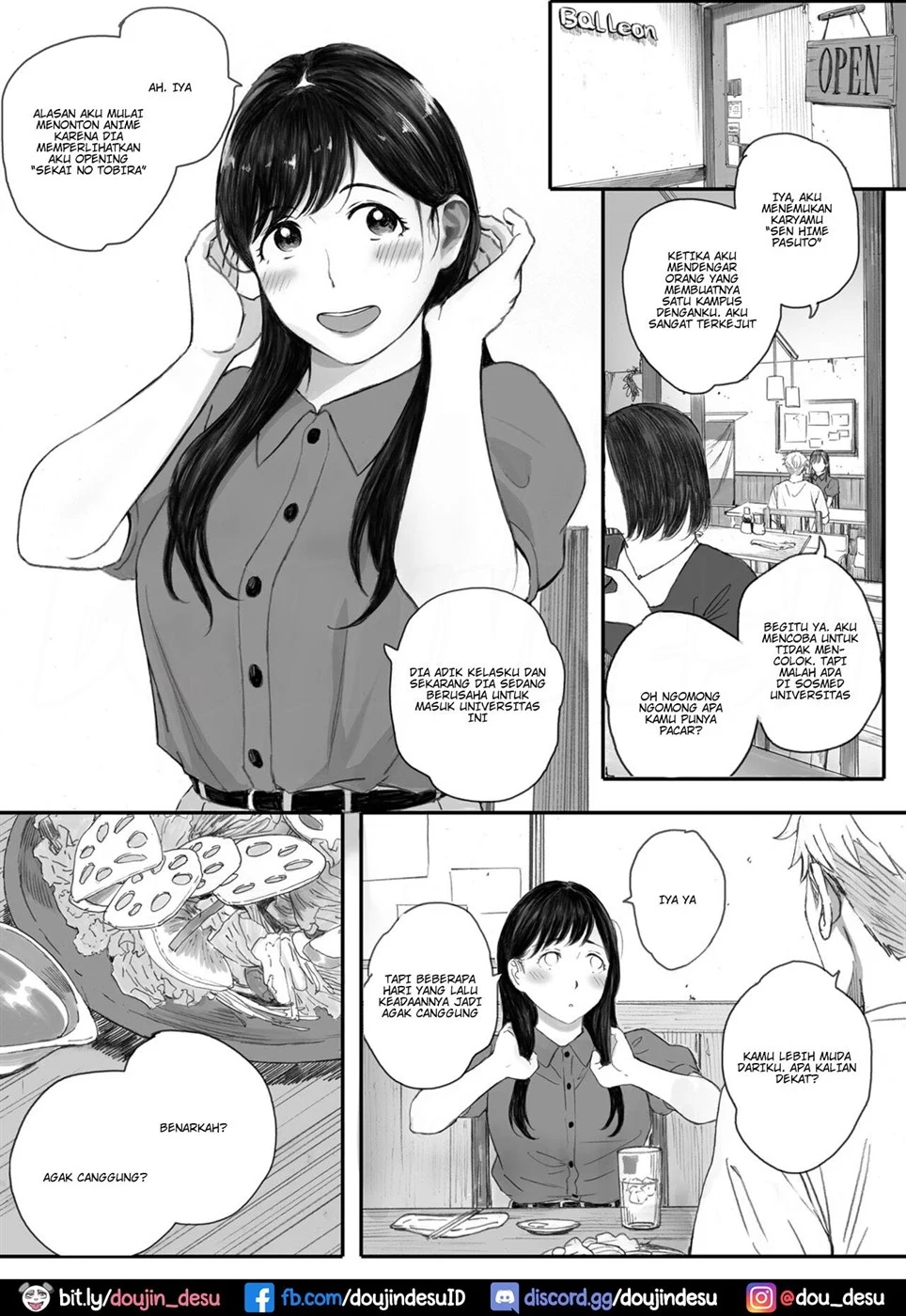 Boku no Senpai Kanojo wa OtaCir no Hime ni Naru Chapter 1