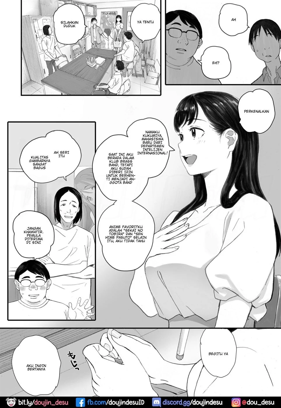 Boku no Senpai Kanojo wa OtaCir no Hime ni Naru Chapter 1