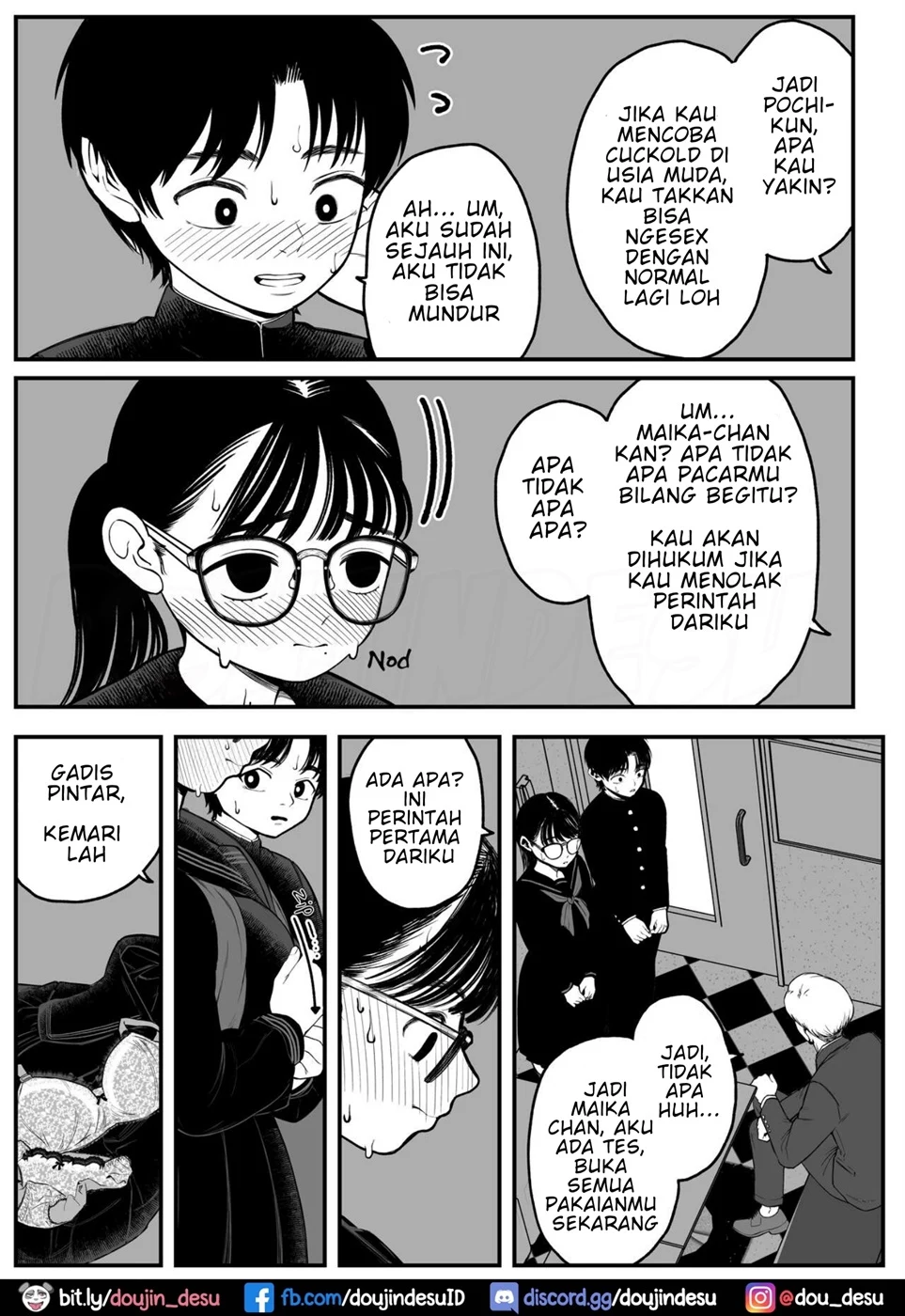 Boku to Kanojo to Goshujin-sama no Fuyuyasumi Chapter 1
