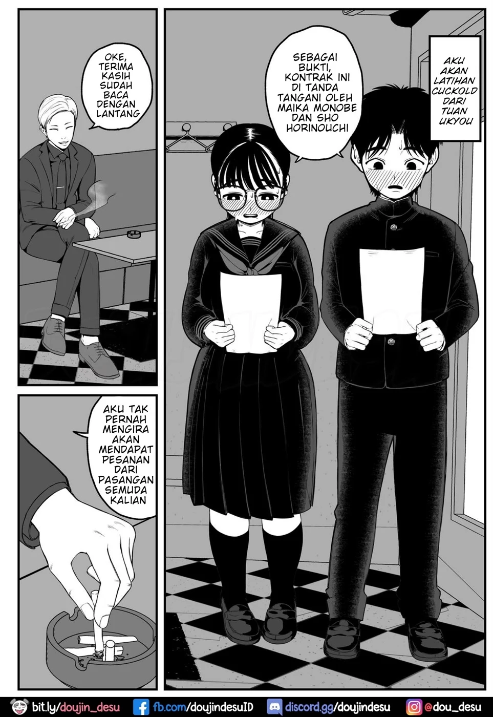 Boku to Kanojo to Goshujin-sama no Fuyuyasumi Chapter 1