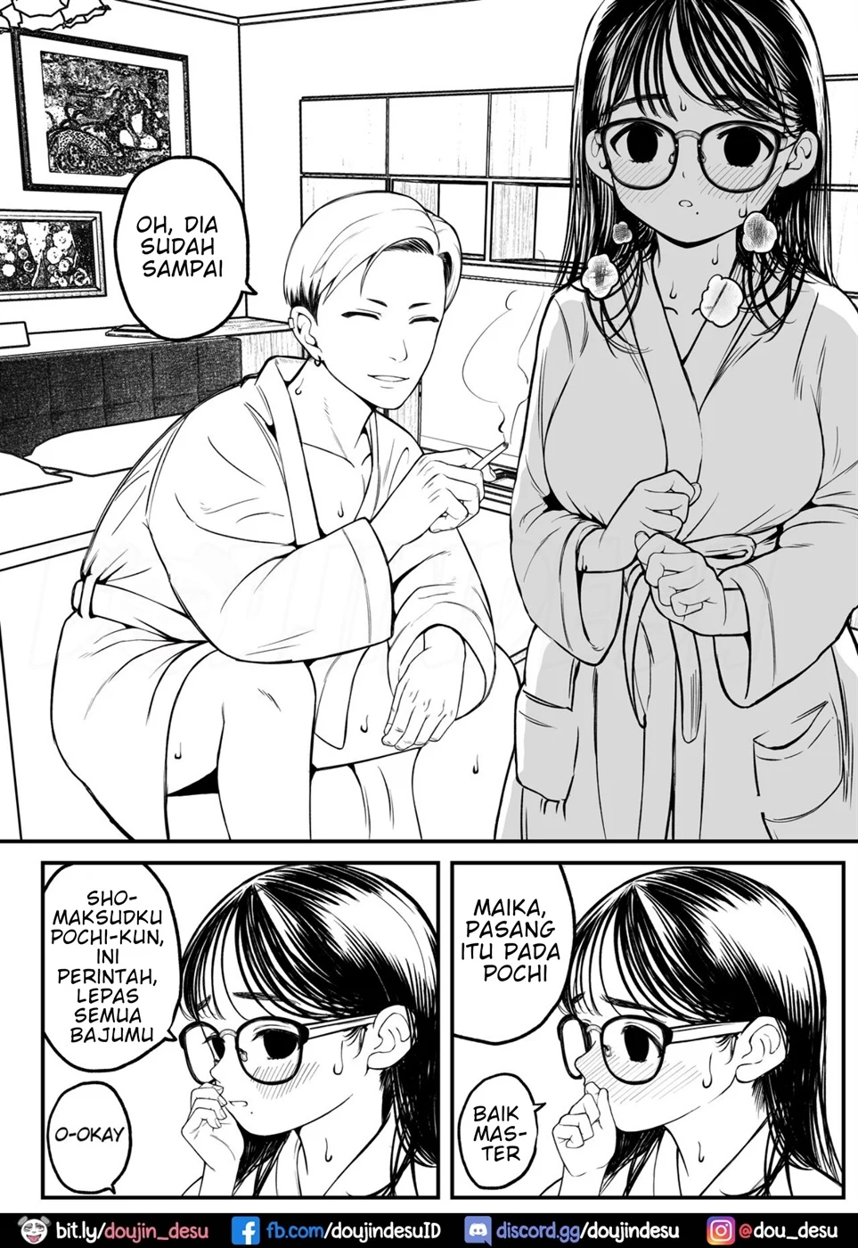 Boku to Kanojo to Goshujin-sama no Fuyuyasumi Chapter 1