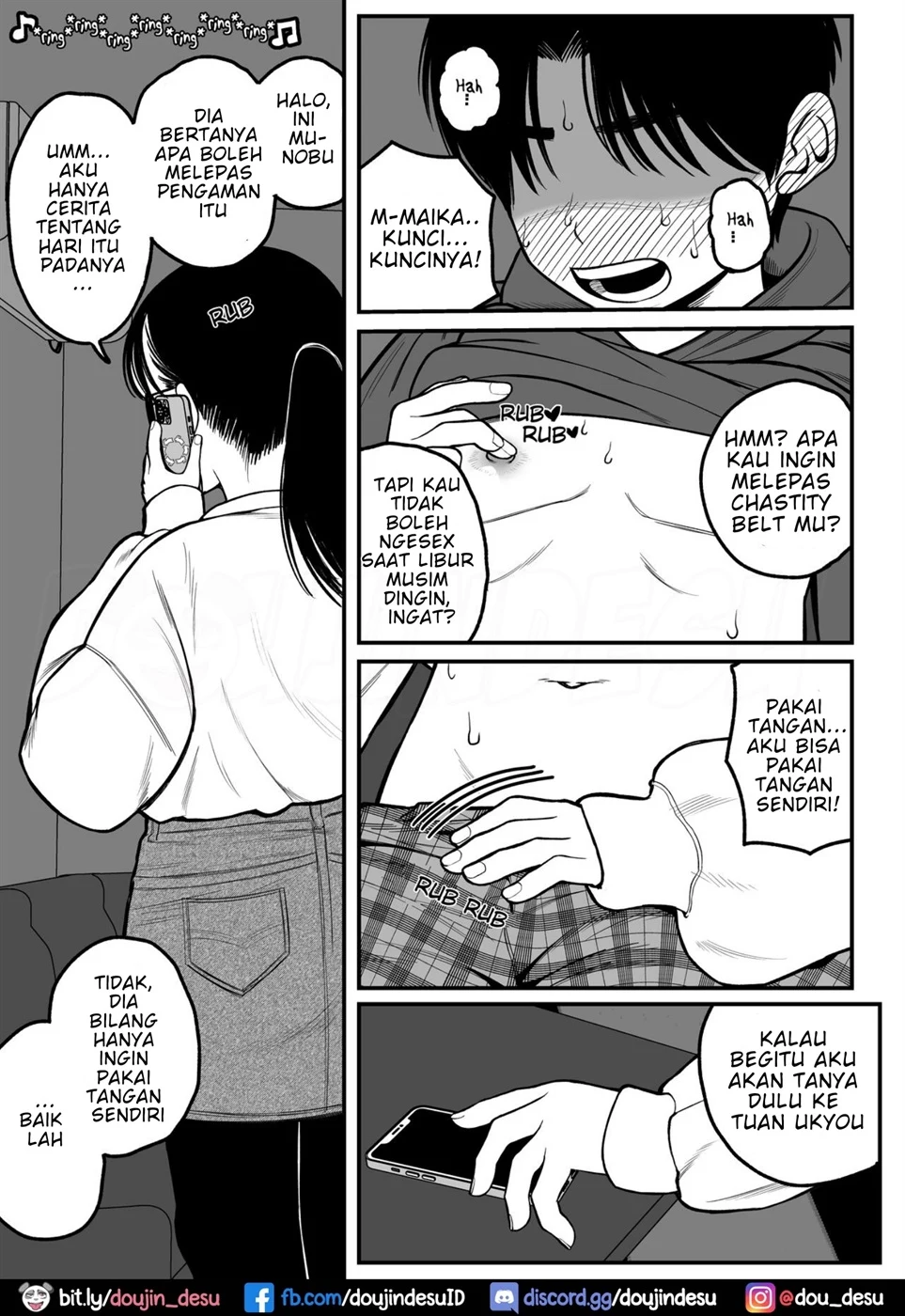 Boku to Kanojo to Goshujin-sama no Fuyuyasumi Chapter 1