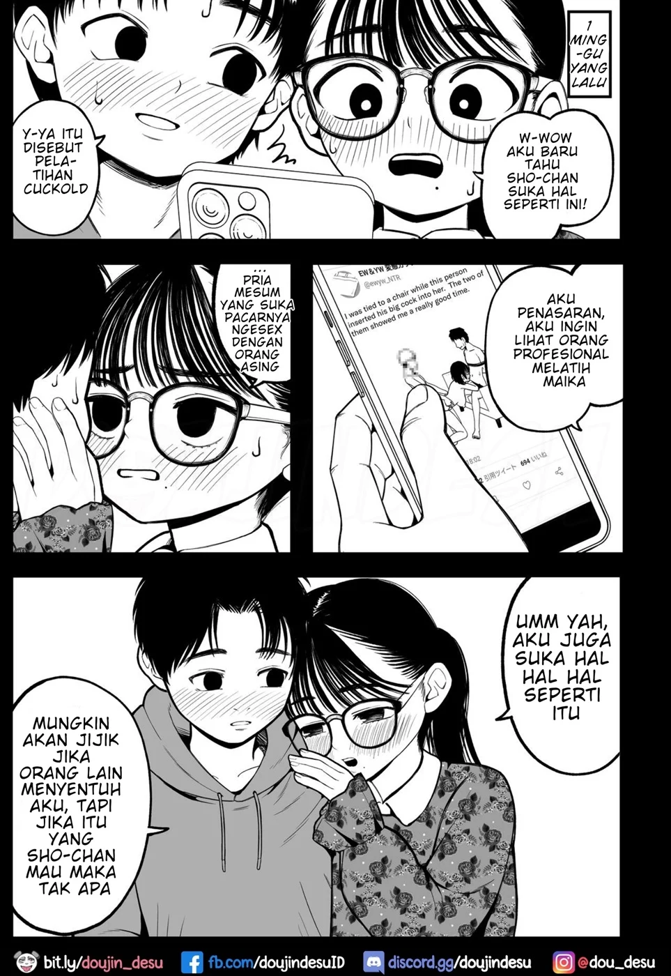 Boku to Kanojo to Goshujin-sama no Fuyuyasumi Chapter 1
