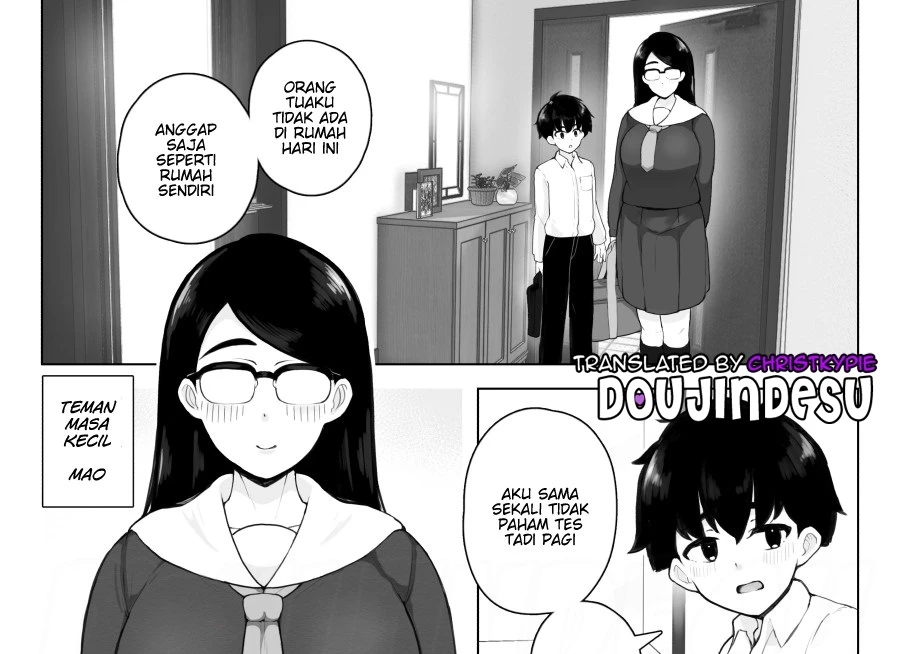 Class 1 Shiri ga Dekai Megane no Osanajimi ni Nakadashi Shiro to Honnou ga Itteiru Chapter 1