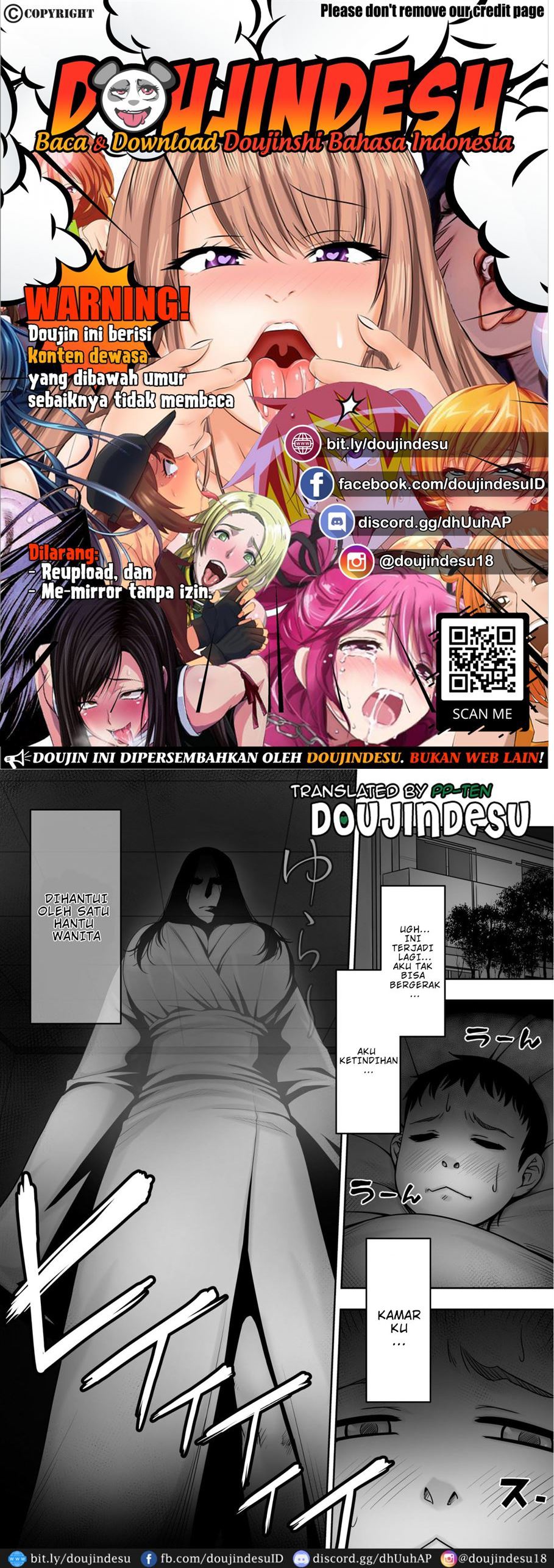 Doutei ga Heya ni Toritsuite Iru Onna Yuurei ni Gyaku Kanashibari o Kaketa Kekka Chapter 1