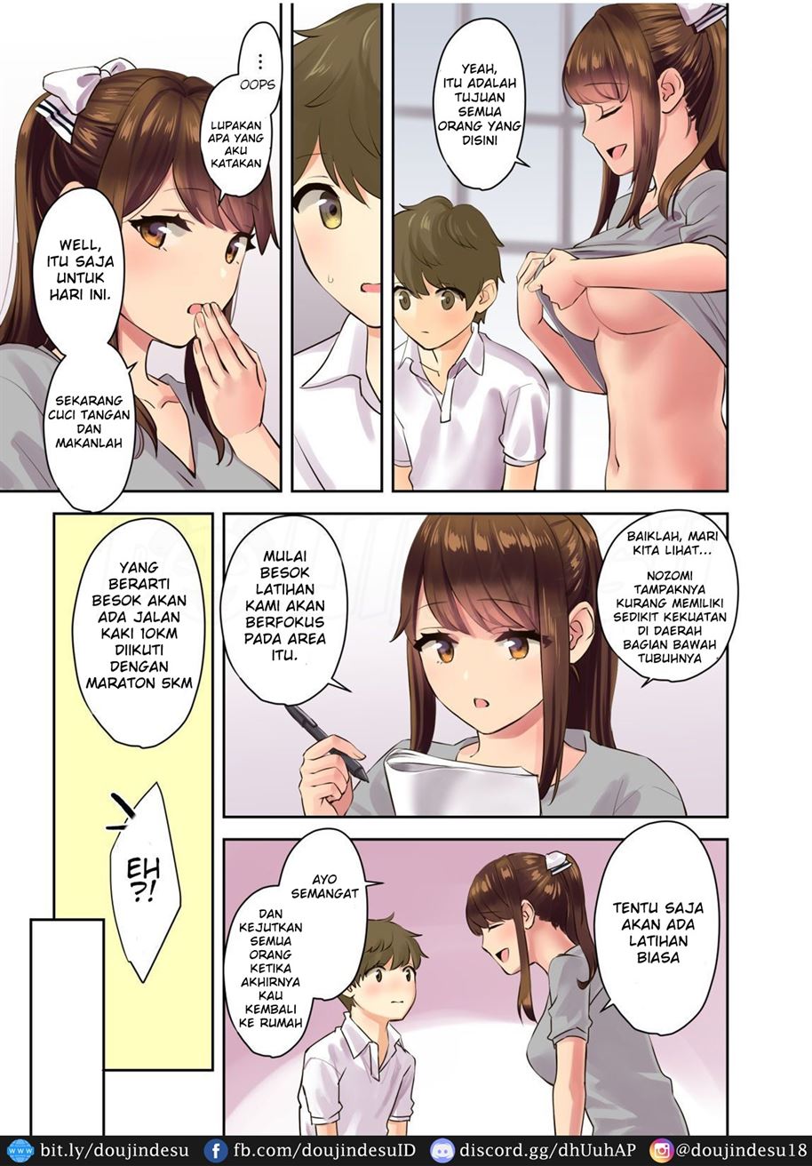Ecchi na Onee-san to Tairyoku Zukuri Gasshuku o Suru Hanashi. Chapter 1