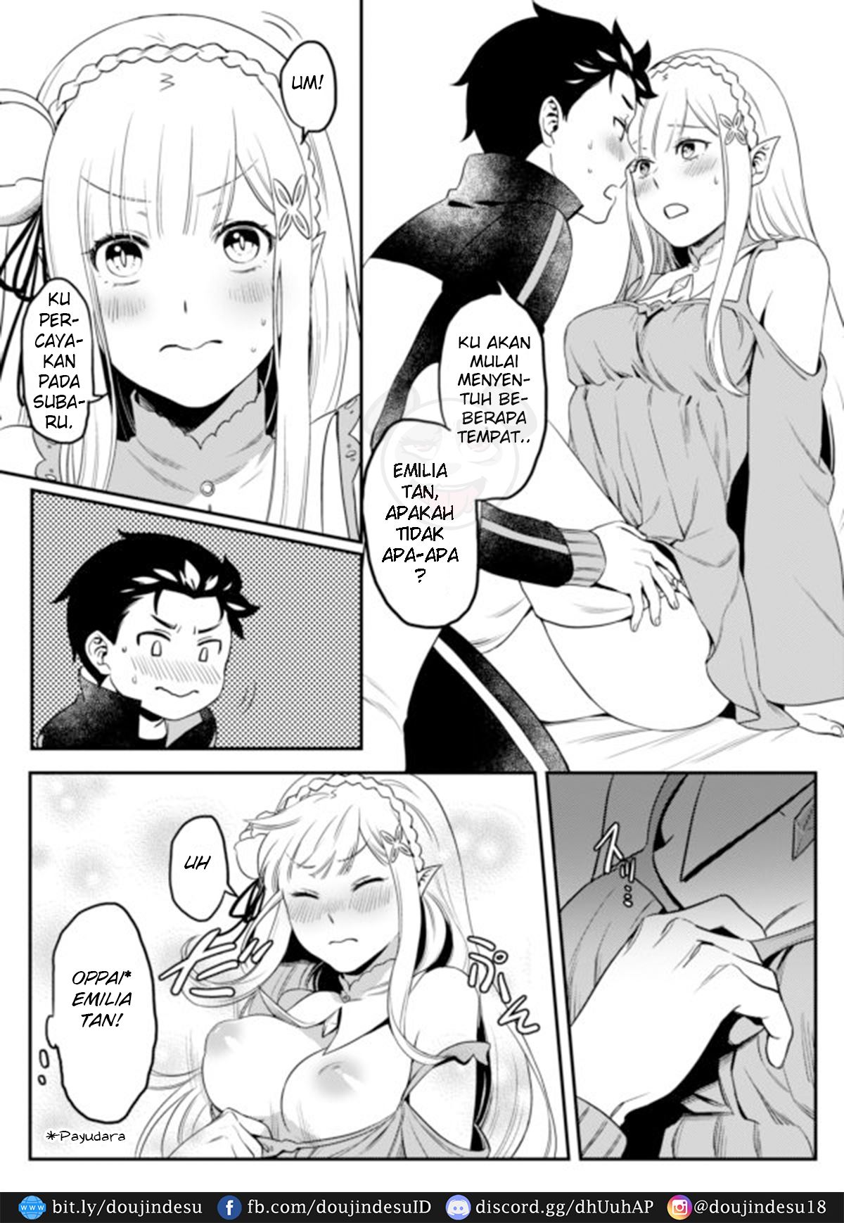 Emilia-tan, Yaranai ka? Chapter 1