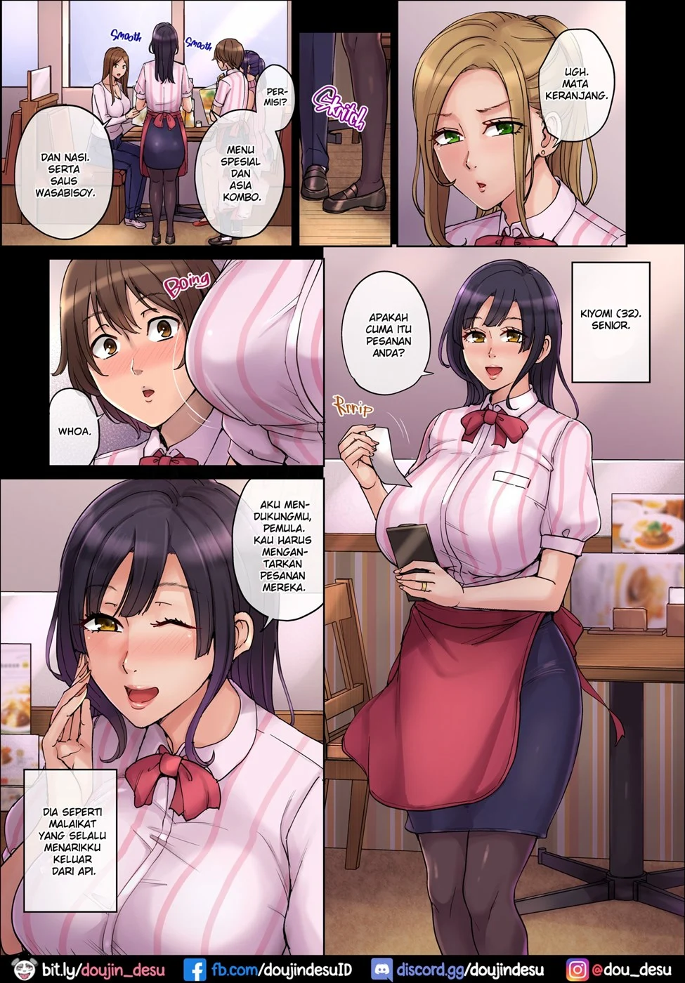 Famiresu de Shinjin Seikyouiku!? ~Hitodzuma & Daigakusei Hen~ Chapter 1