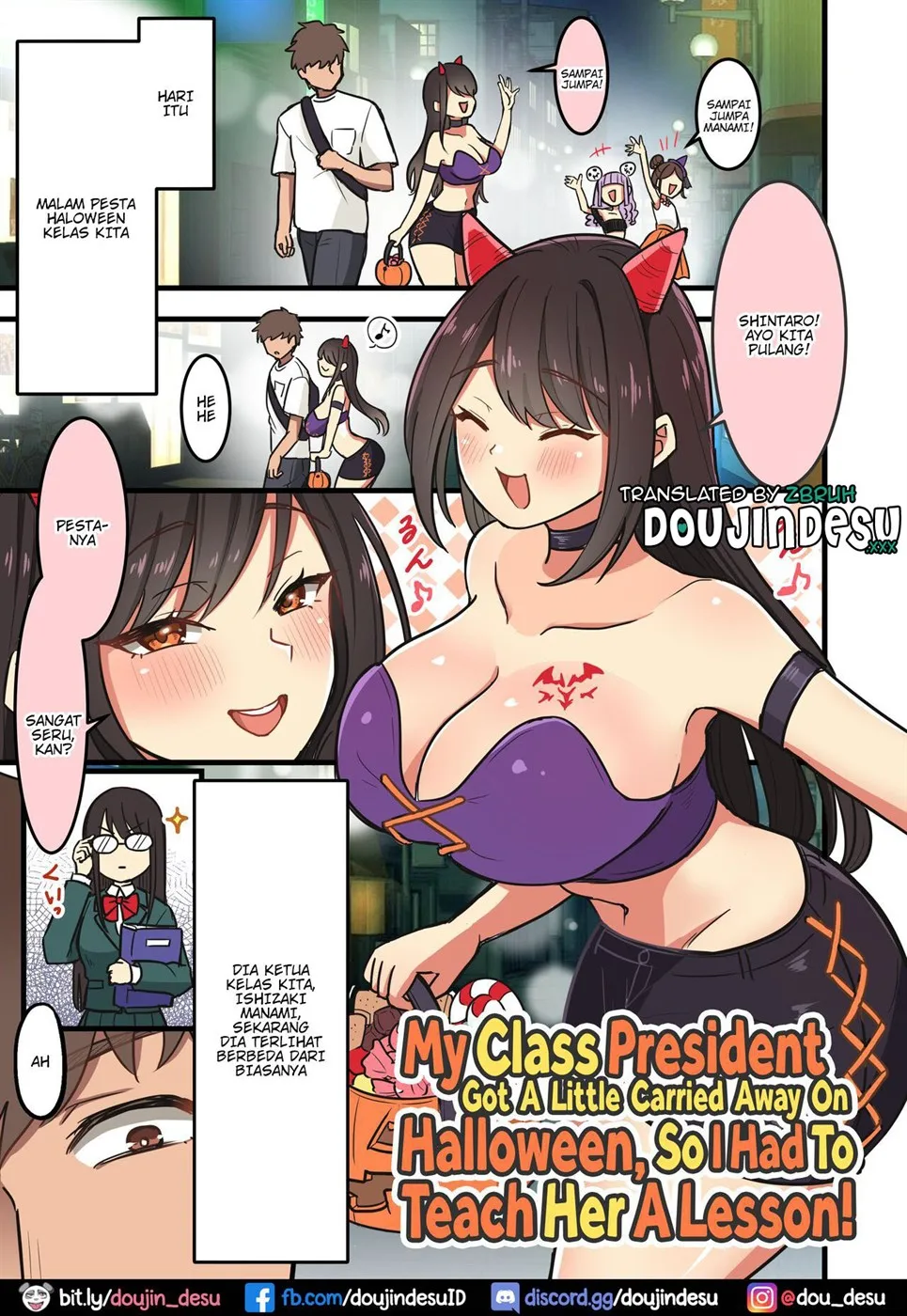 Halloween de Choushi ni Notta Iinchou wo Uchi! Chapter 1
