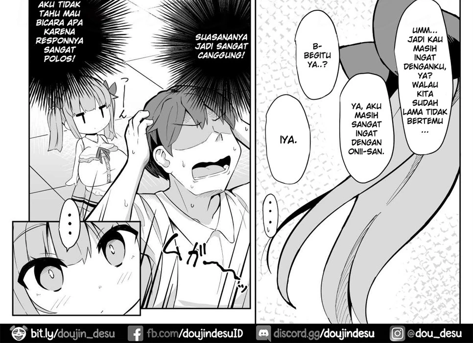 Hisashiburi ni Atta Imouto no Musume ga Kyonyuu de Osumashiya-san ni Nattemashita. Chapter 1