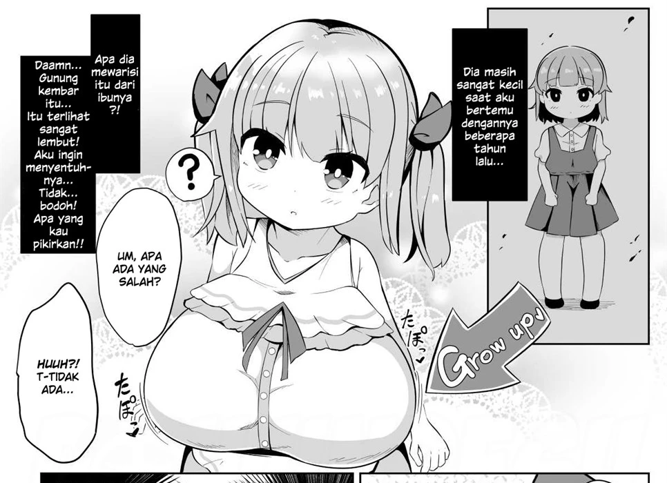Hisashiburi ni Atta Imouto no Musume ga Kyonyuu de Osumashiya-san ni Nattemashita. Chapter 1