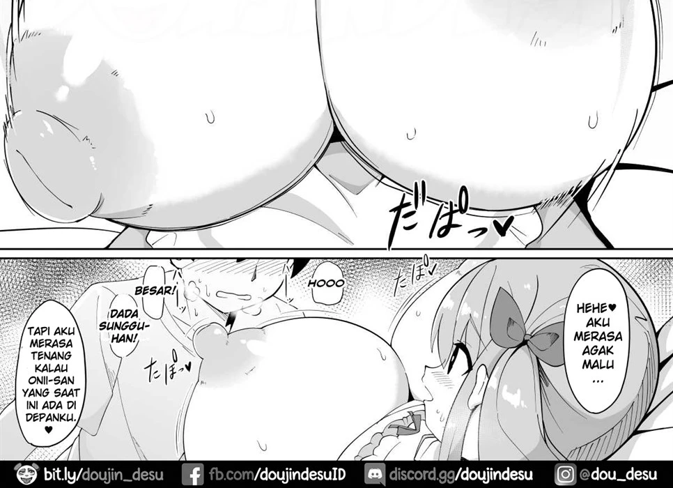 Hisashiburi ni Atta Imouto no Musume ga Kyonyuu de Osumashiya-san ni Nattemashita. Chapter 1
