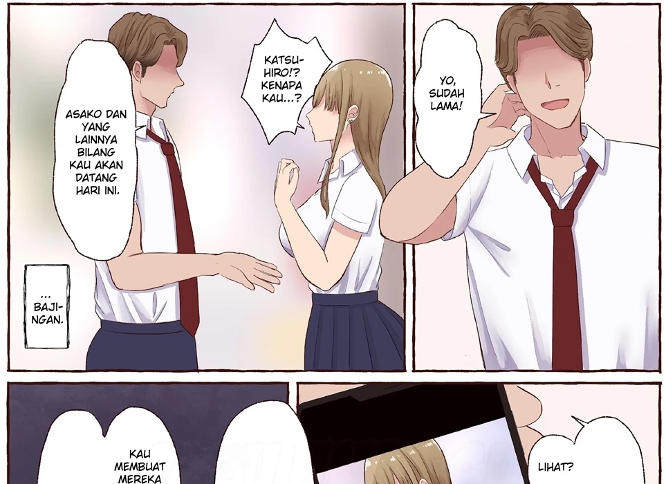 Ichizu na Gyaru wa Kurai Yokubou ni Ochiru Chapter 1