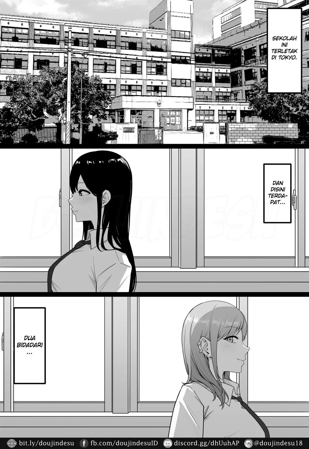 Inran Gakusei Kuromine-san to Shirosaki-san no Yuuwaku Chapter 1