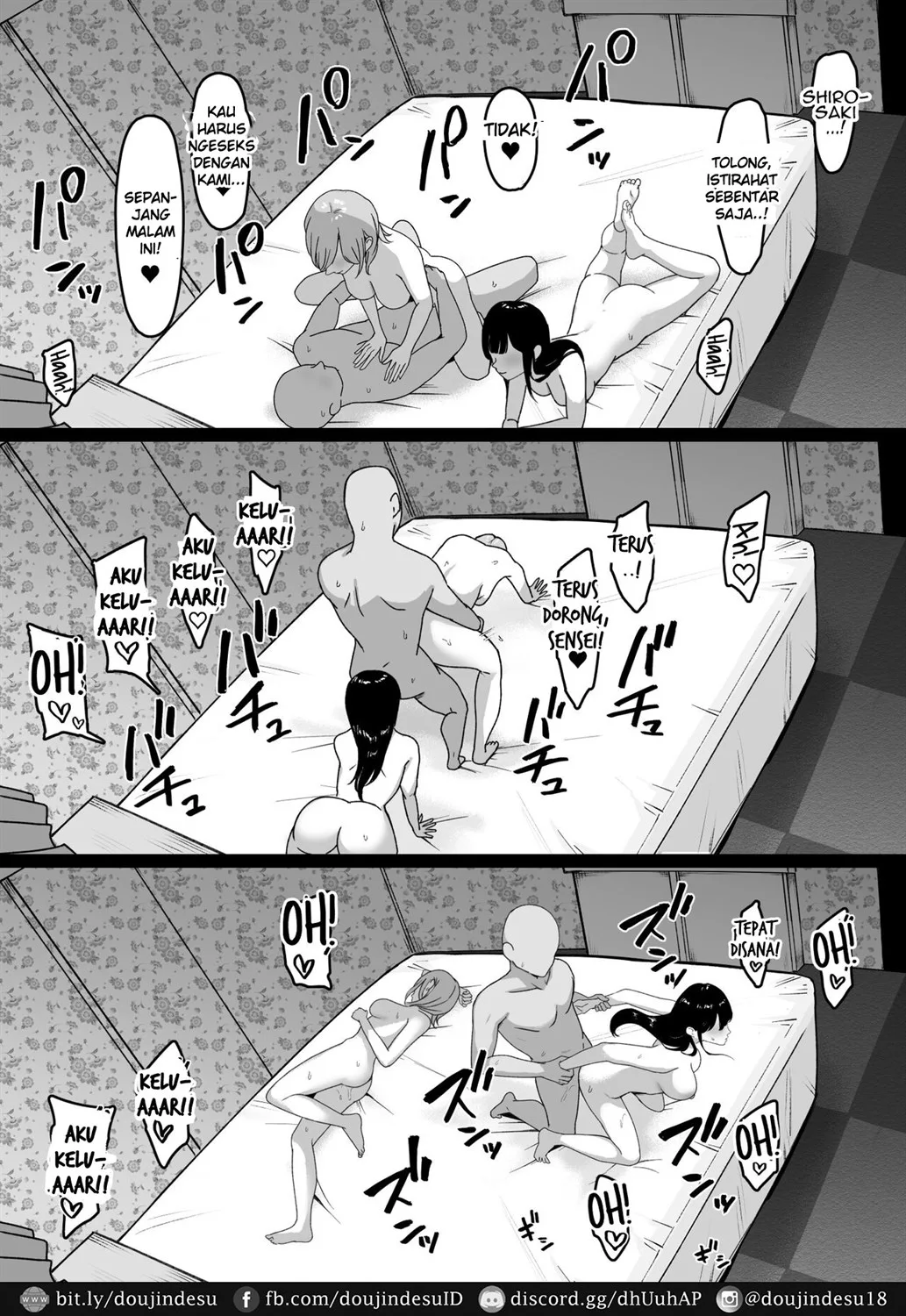Inran Gakusei Kuromine-san to Shirosaki-san no Yuuwaku Chapter 1