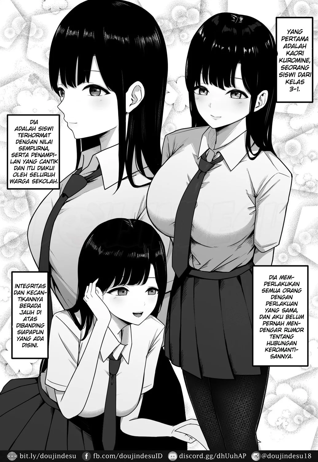 Inran Gakusei Kuromine-san to Shirosaki-san no Yuuwaku Chapter 1