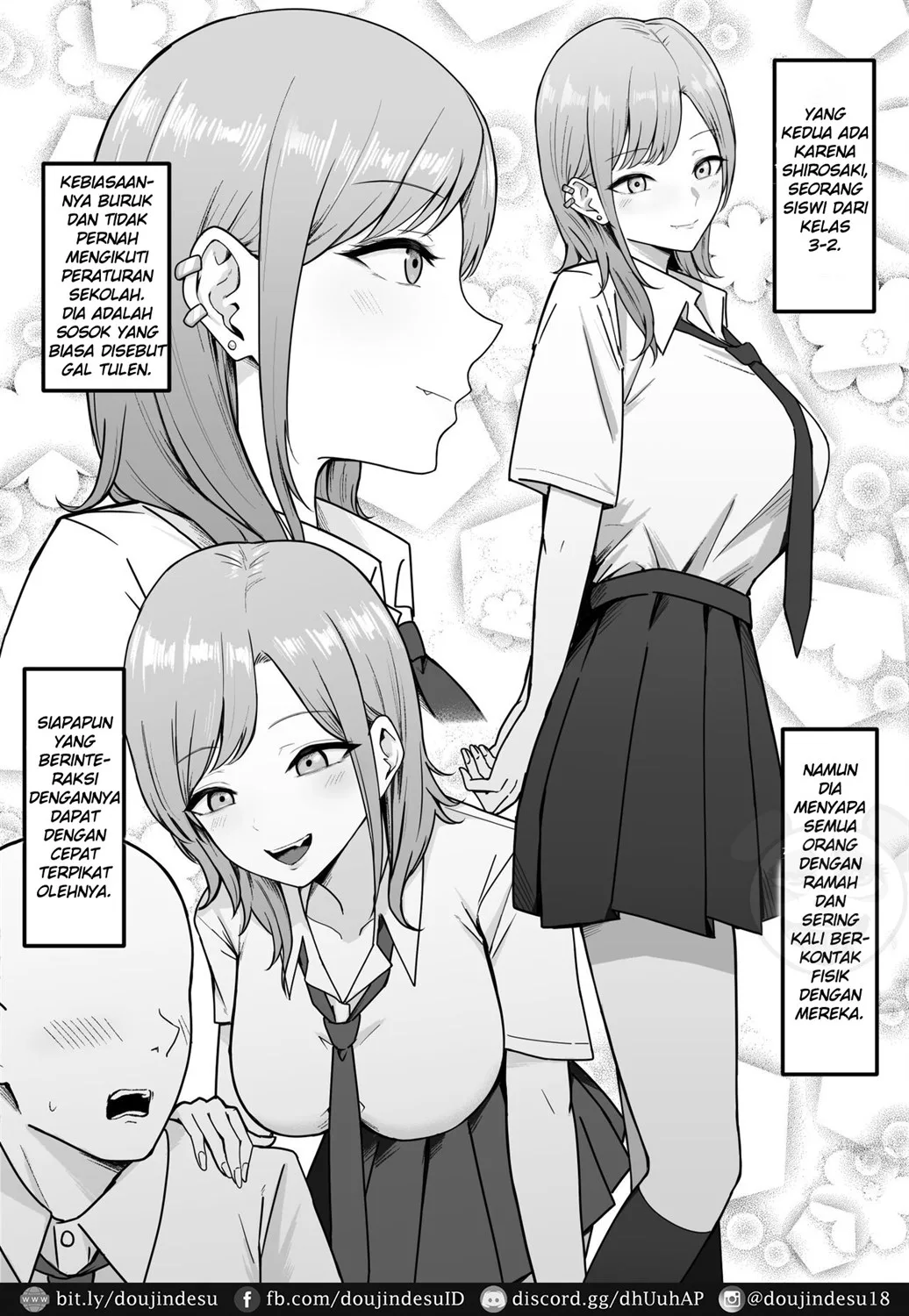 Inran Gakusei Kuromine-san to Shirosaki-san no Yuuwaku Chapter 1