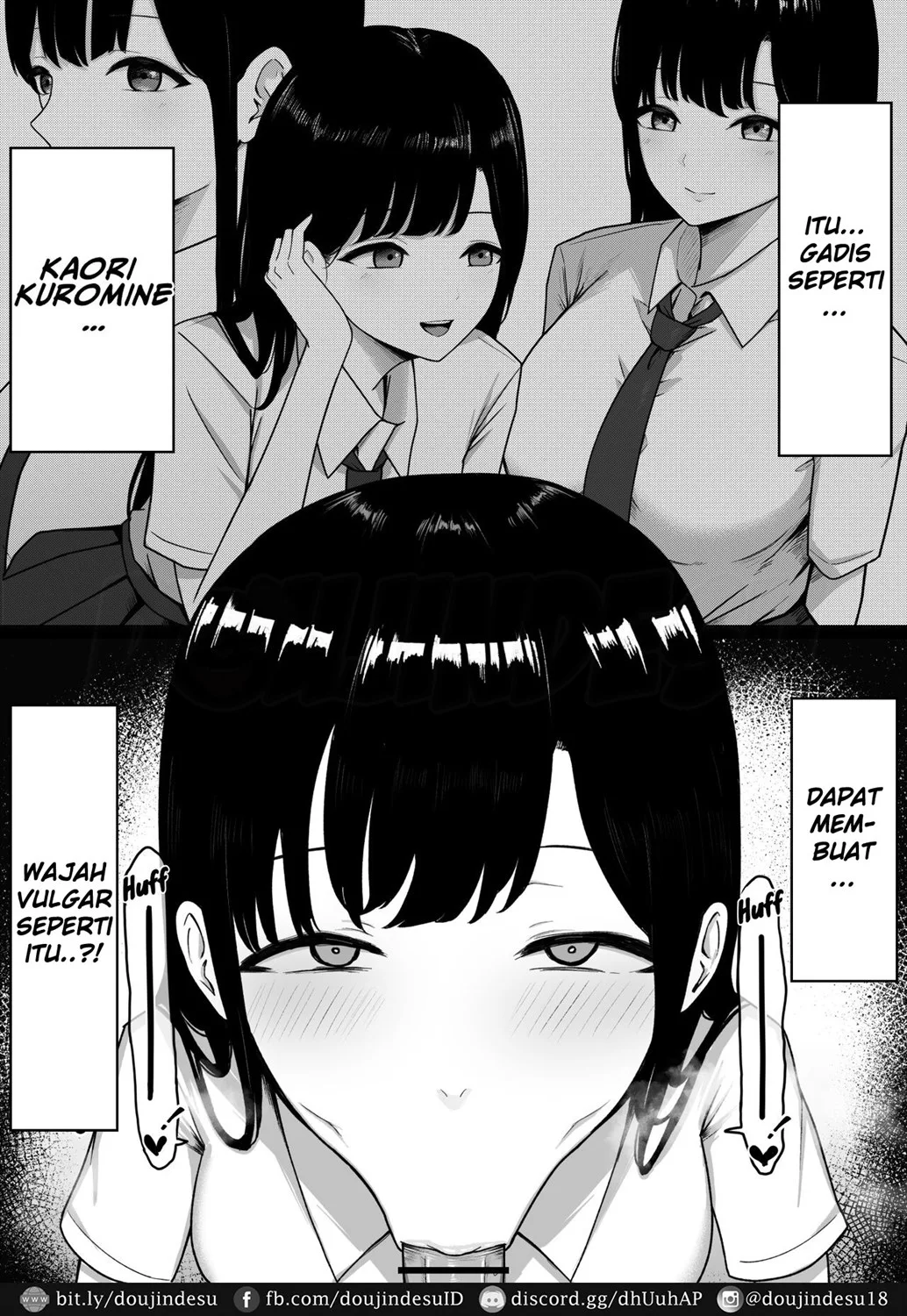Inran Gakusei Kuromine-san to Shirosaki-san no Yuuwaku Chapter 1