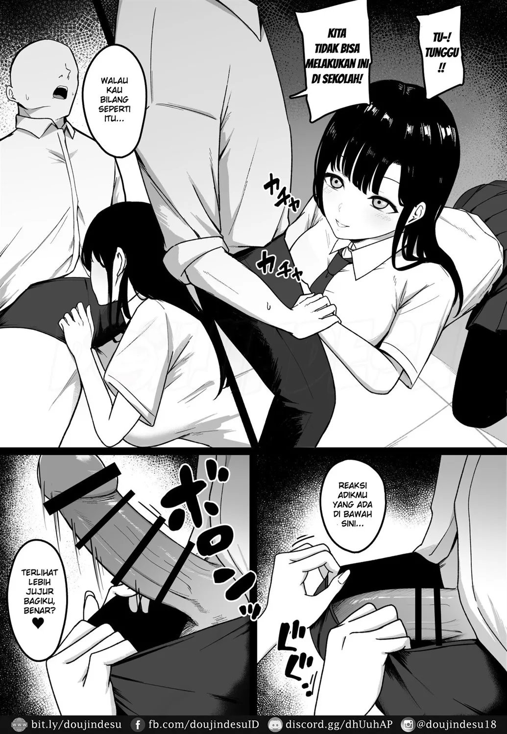 Inran Gakusei Kuromine-san to Shirosaki-san no Yuuwaku Chapter 1