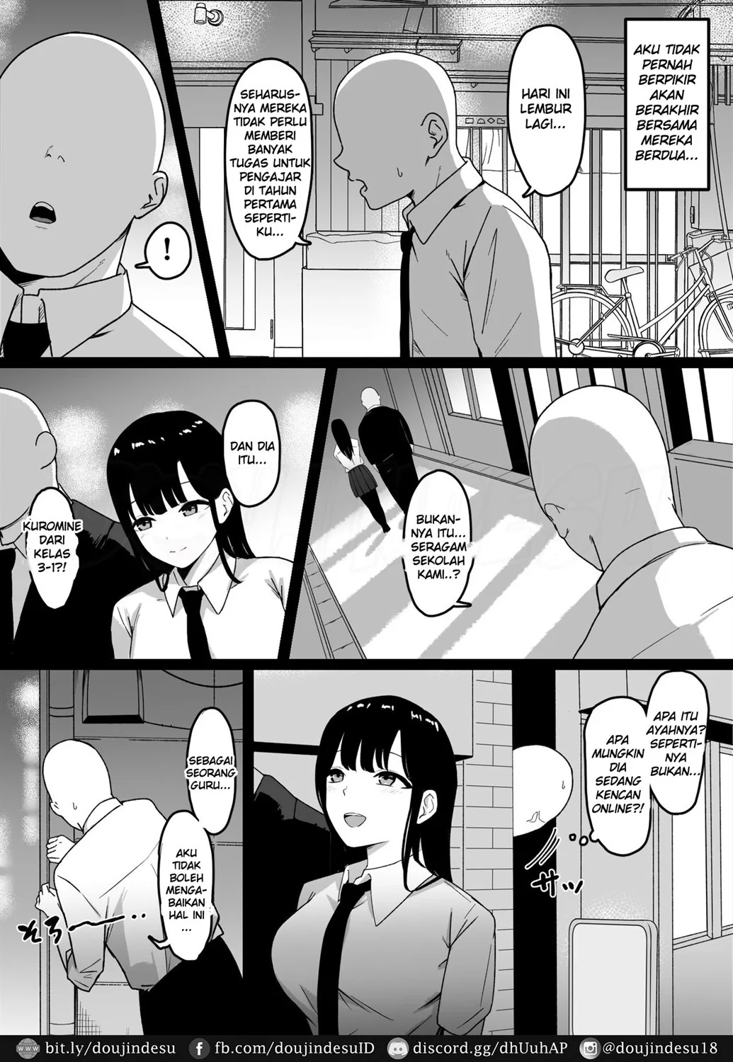 Inran Gakusei Kuromine-san to Shirosaki-san no Yuuwaku Chapter 1