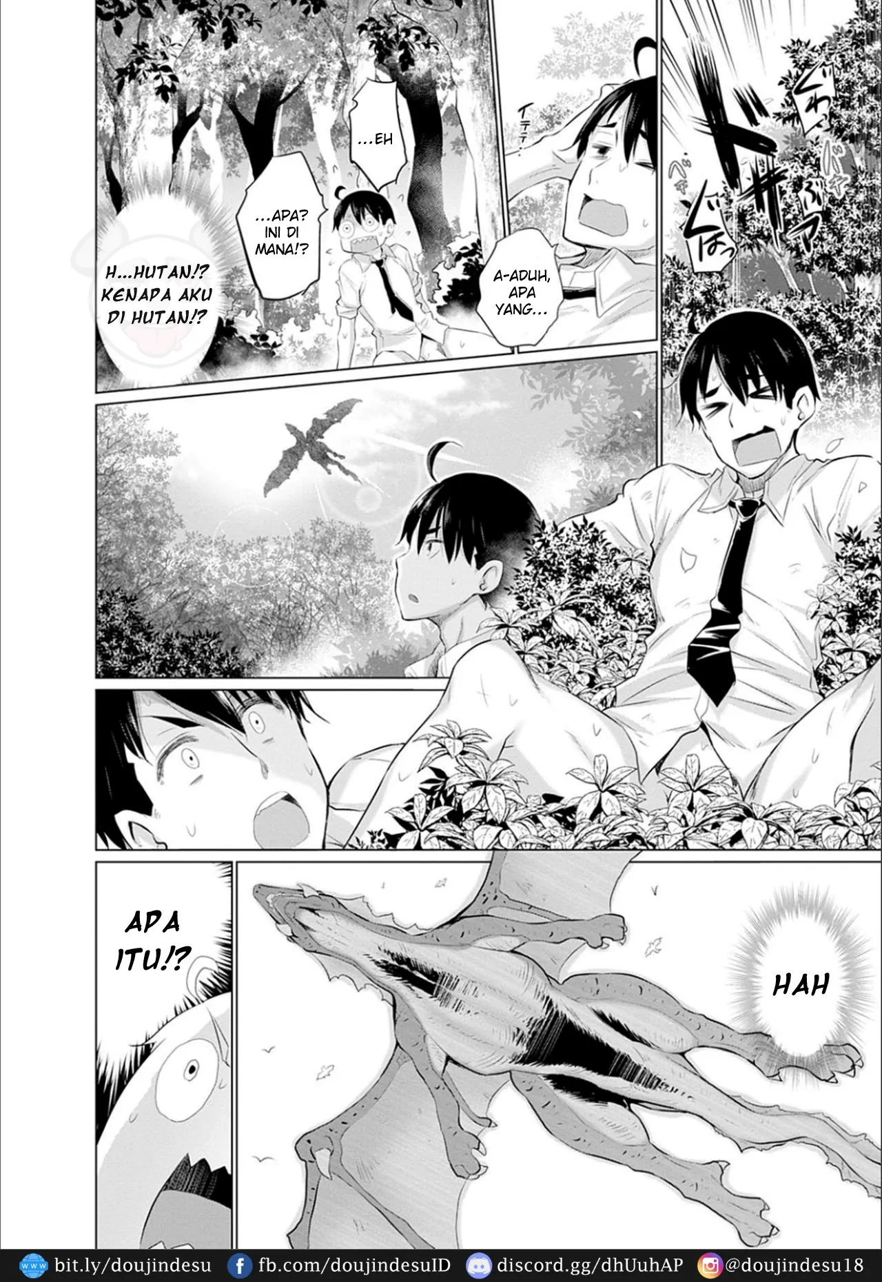 Isekai de Onnanoko no Onaneta ga Mieru Nouryoku o Te ni Ireta Ore ga Sore dake o Buki ni Sekai o Sukuu!? Chapter 1