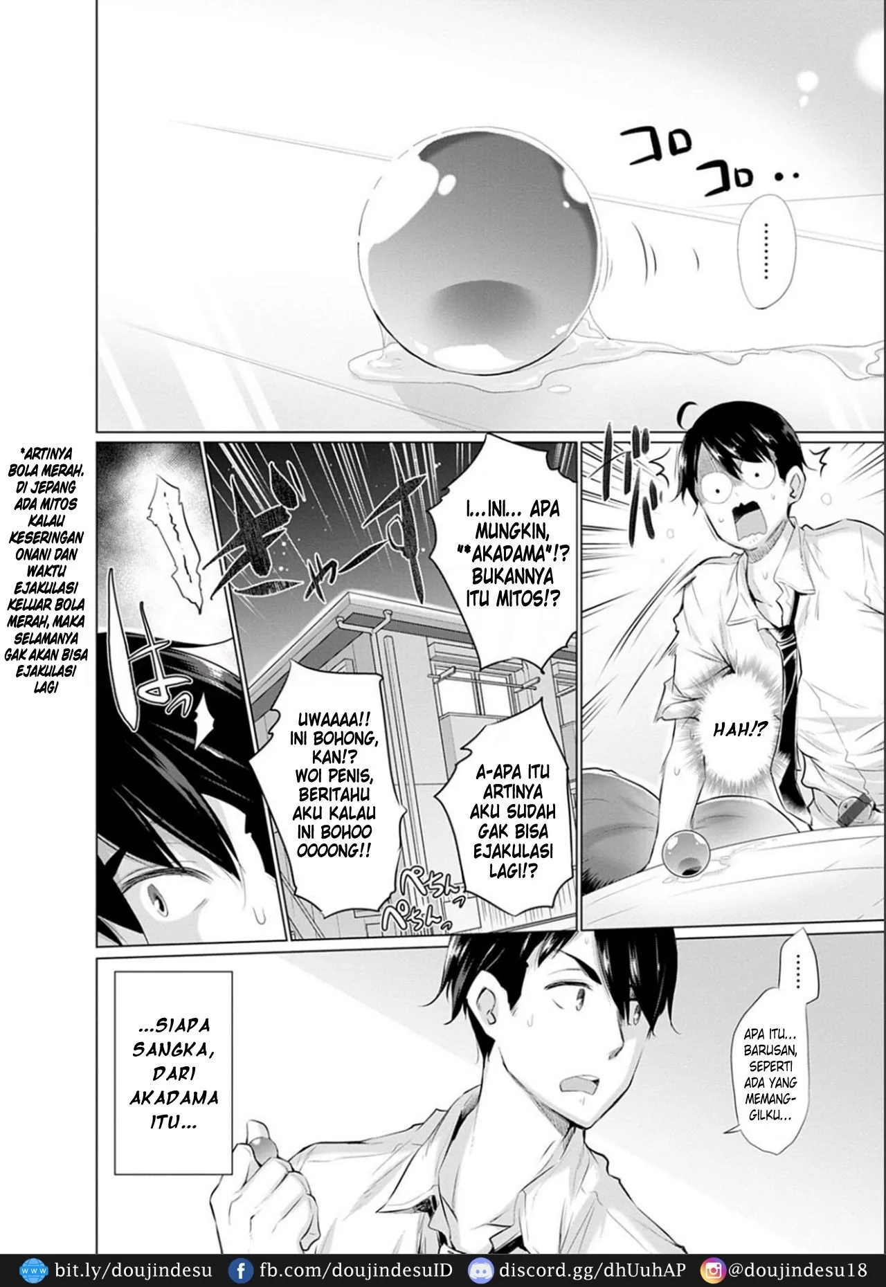 Isekai de Onnanoko no Onaneta ga Mieru Nouryoku o Te ni Ireta Ore ga Sore dake o Buki ni Sekai o Sukuu!? Chapter 1