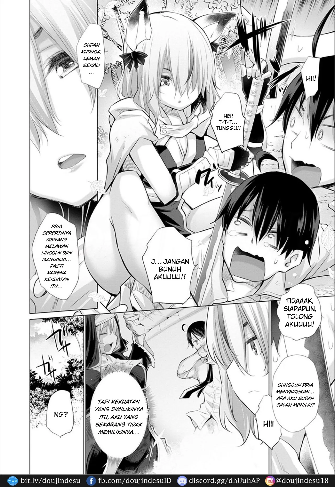 Isekai de Onnanoko no Onaneta ga Mieru Nouryoku o Te ni Ireta Ore ga Sore dake o Buki ni Sekai o Sukuu!? Chapter 3