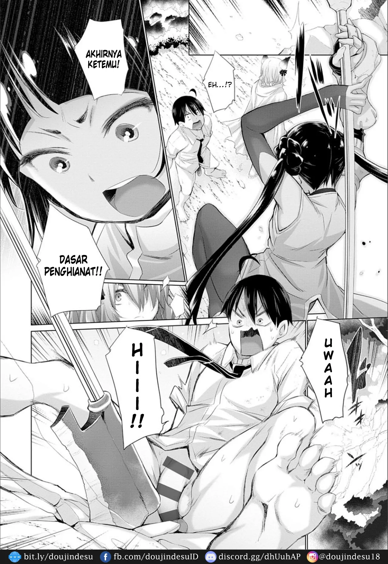 Isekai de Onnanoko no Onaneta ga Mieru Nouryoku o Te ni Ireta Ore ga Sore dake o Buki ni Sekai o Sukuu!? Chapter 4