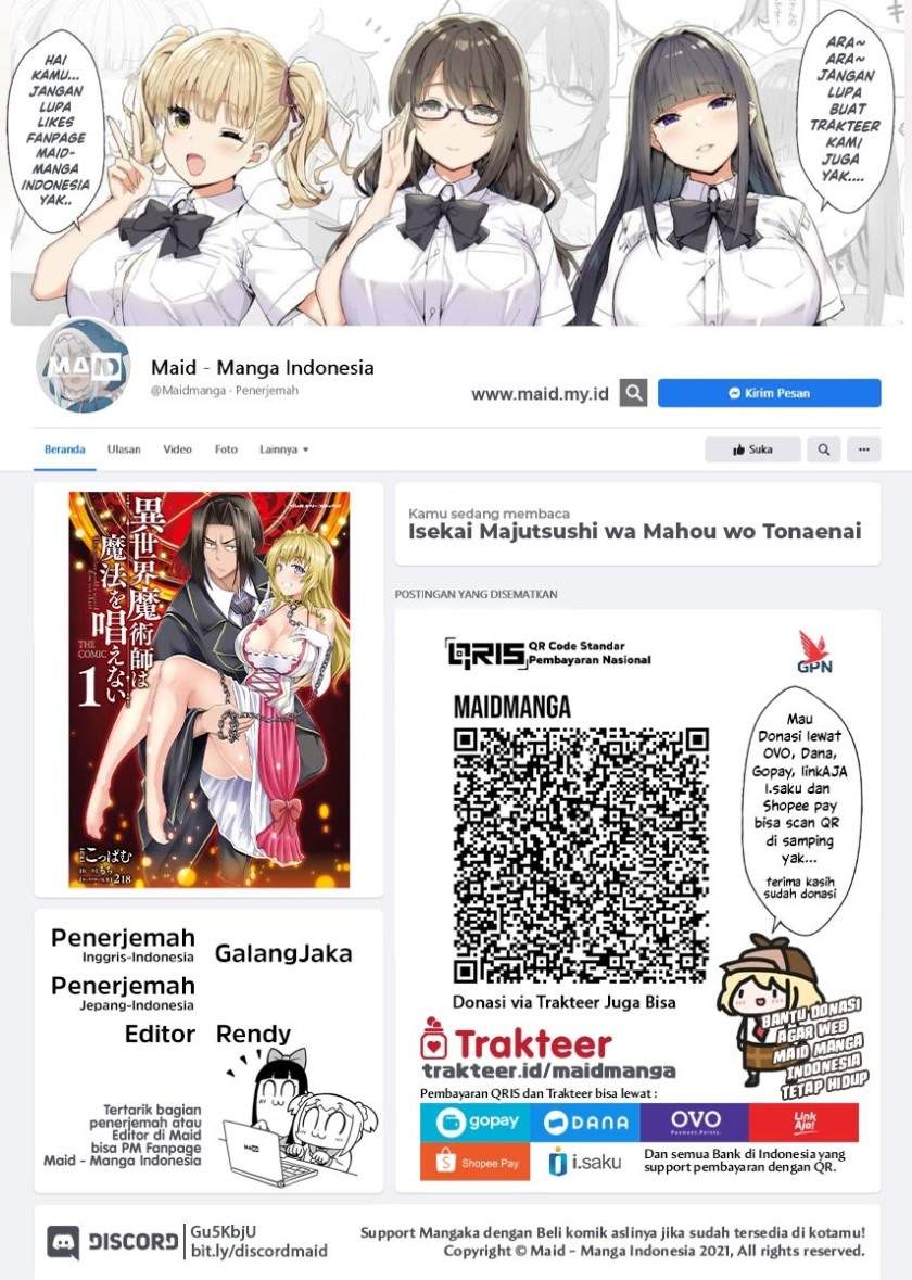 Isekai Majutsushi wa Mahou wo Tonaenai Chapter 10