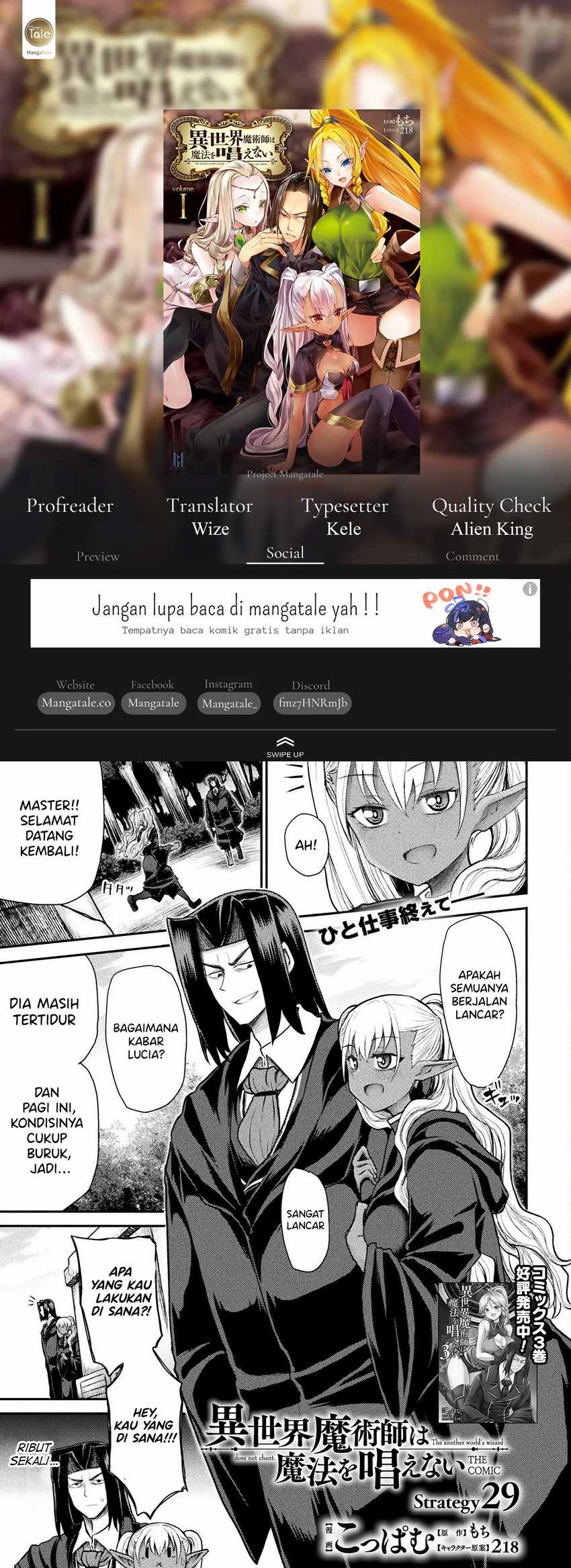 Isekai Majutsushi wa Mahou wo Tonaenai Chapter 29