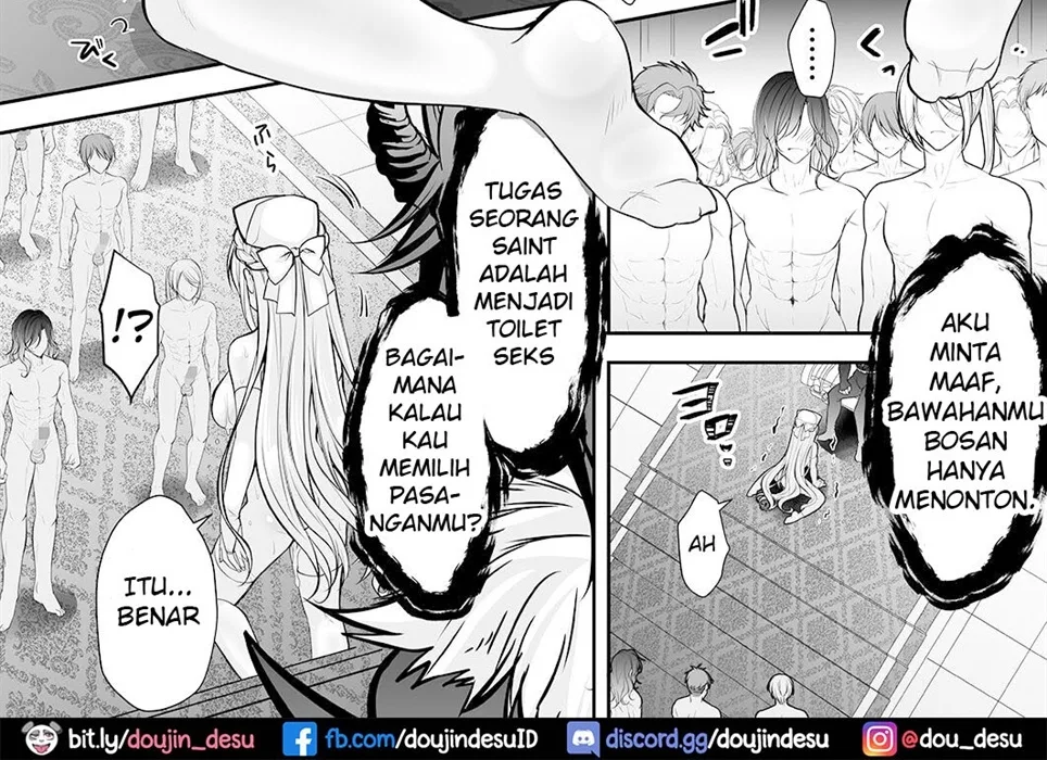 Isekai Rinkan ~Sennou Sareta Seijo wa Nikubenki ni Job Change shite Shiawase desu~ Chapter 1