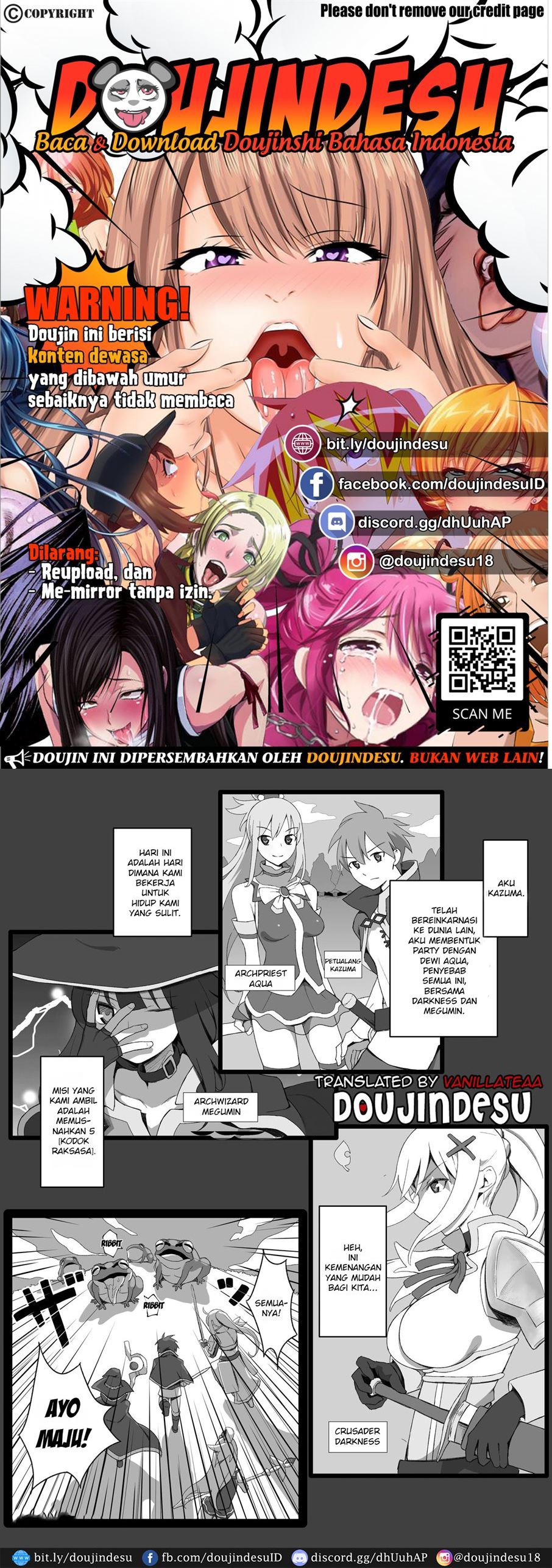 Isekai Tensei Shita Saki de Party Member Zenin to Naisho de Ecchi Shiteru Neet Chapter 1