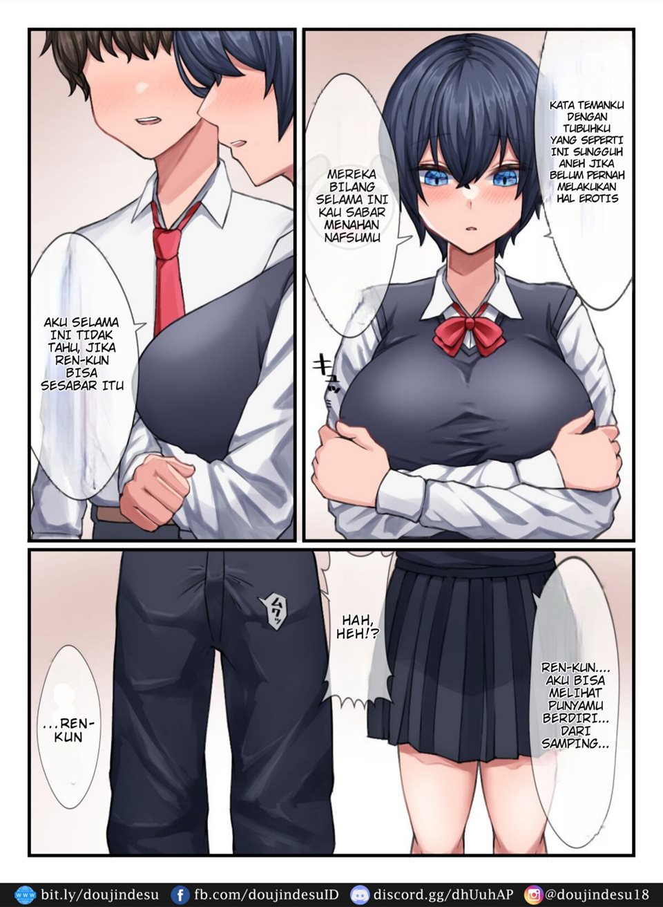 Jimi na Futari no Hade na Ecchi Chapter 1