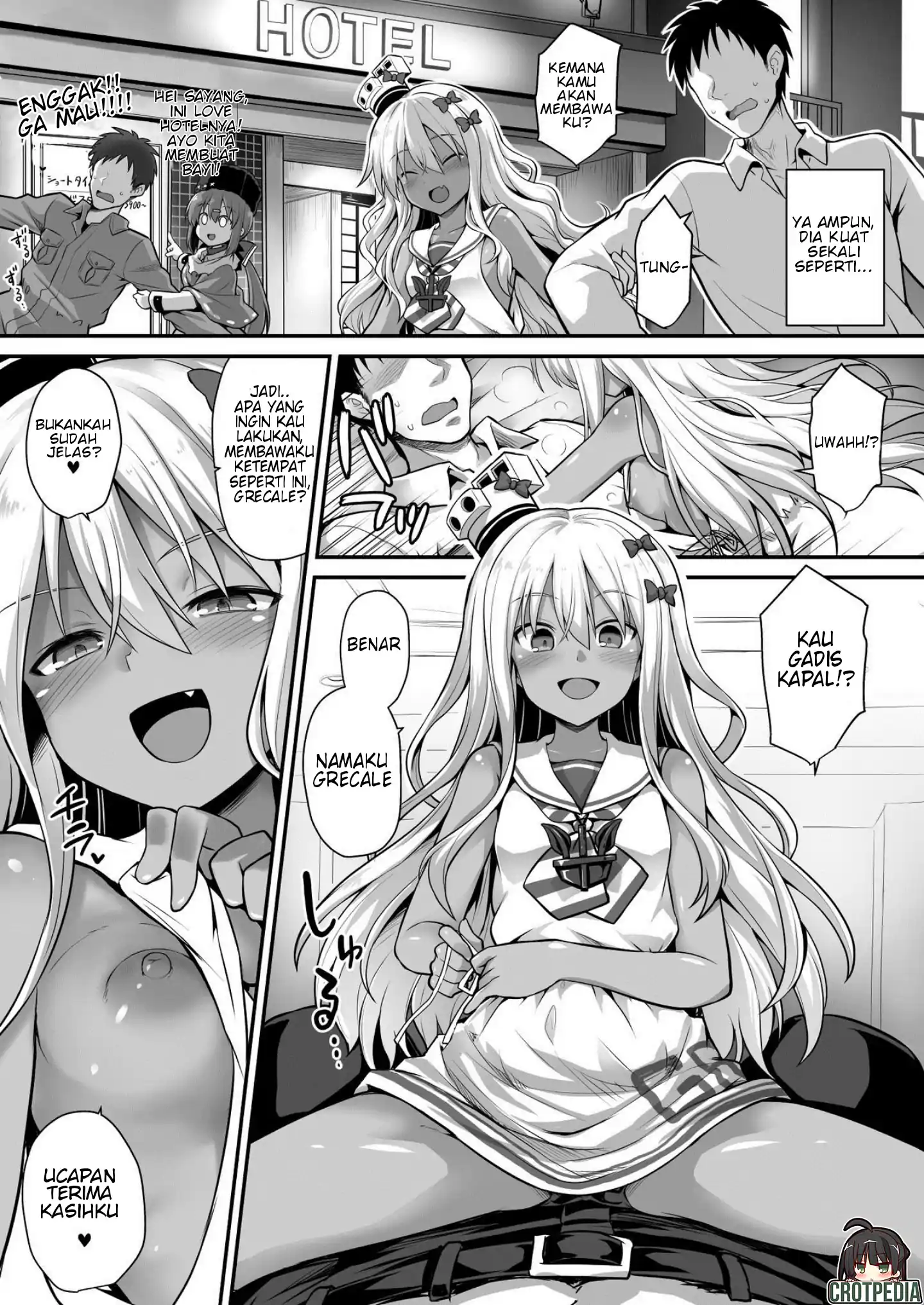 Kanmusu Chakunin Grecale-chan Chapter 1
