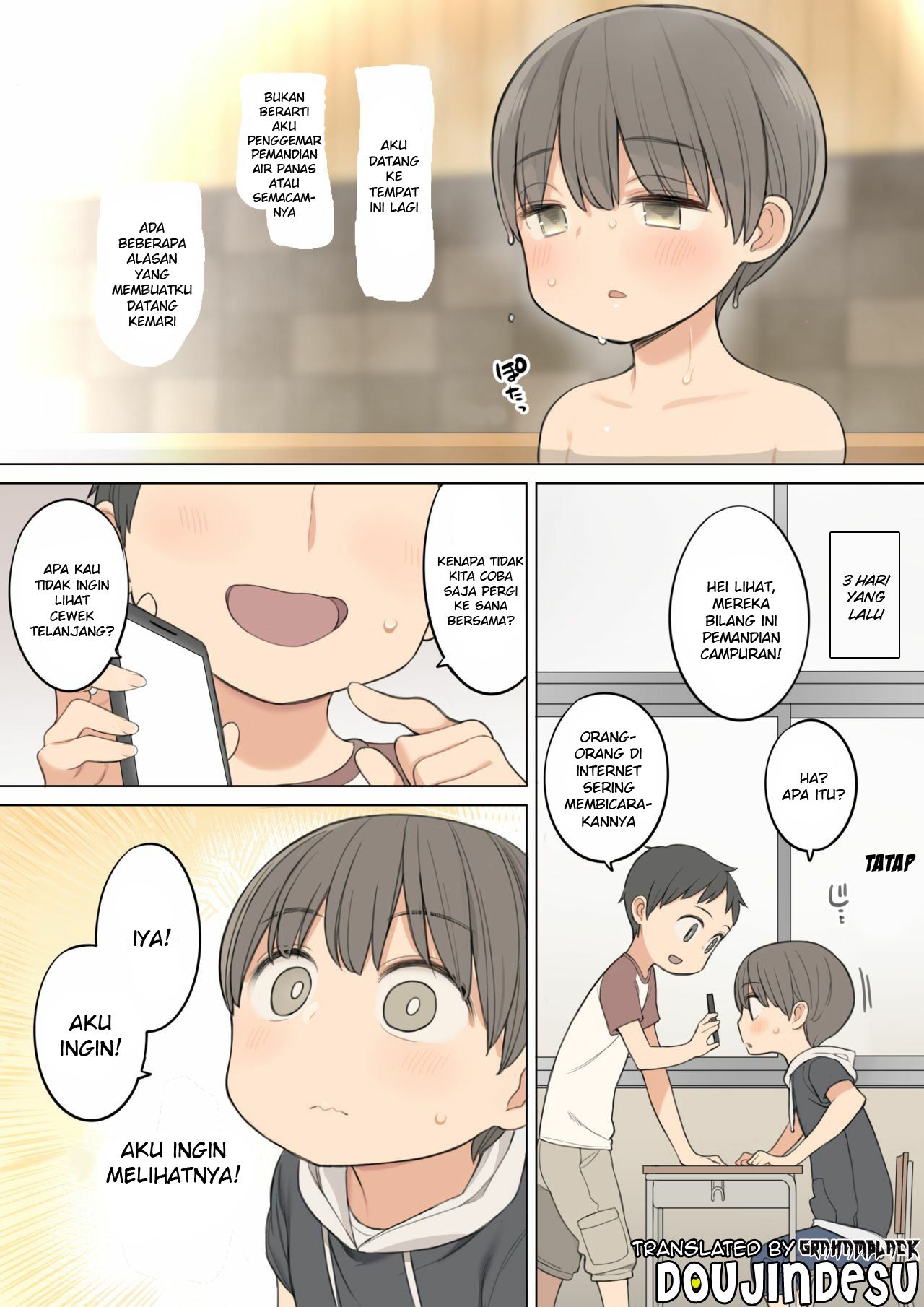 Konyoku Onsen de Toshiue no Onee-san ni Ippai Shasei Sasete Morau Hanashi Chapter 1