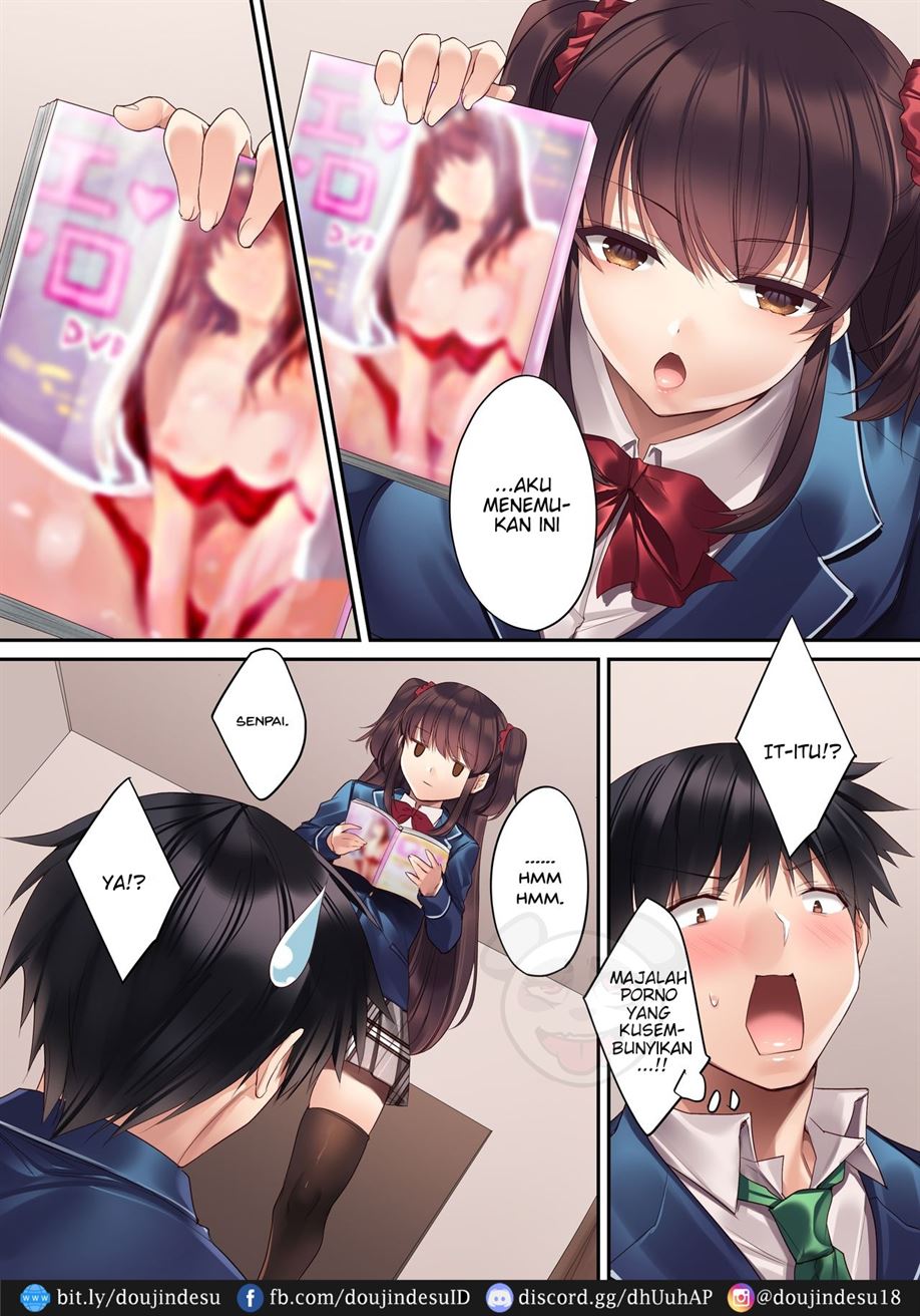 Kouhai JK ga Gimai ni!? Namaiki na Imouto ni Iroiro Wakarasete Mita. Chapter 1