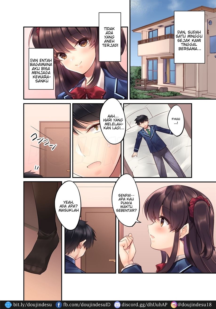 Kouhai JK ga Gimai ni!? Namaiki na Imouto ni Iroiro Wakarasete Mita. Chapter 1