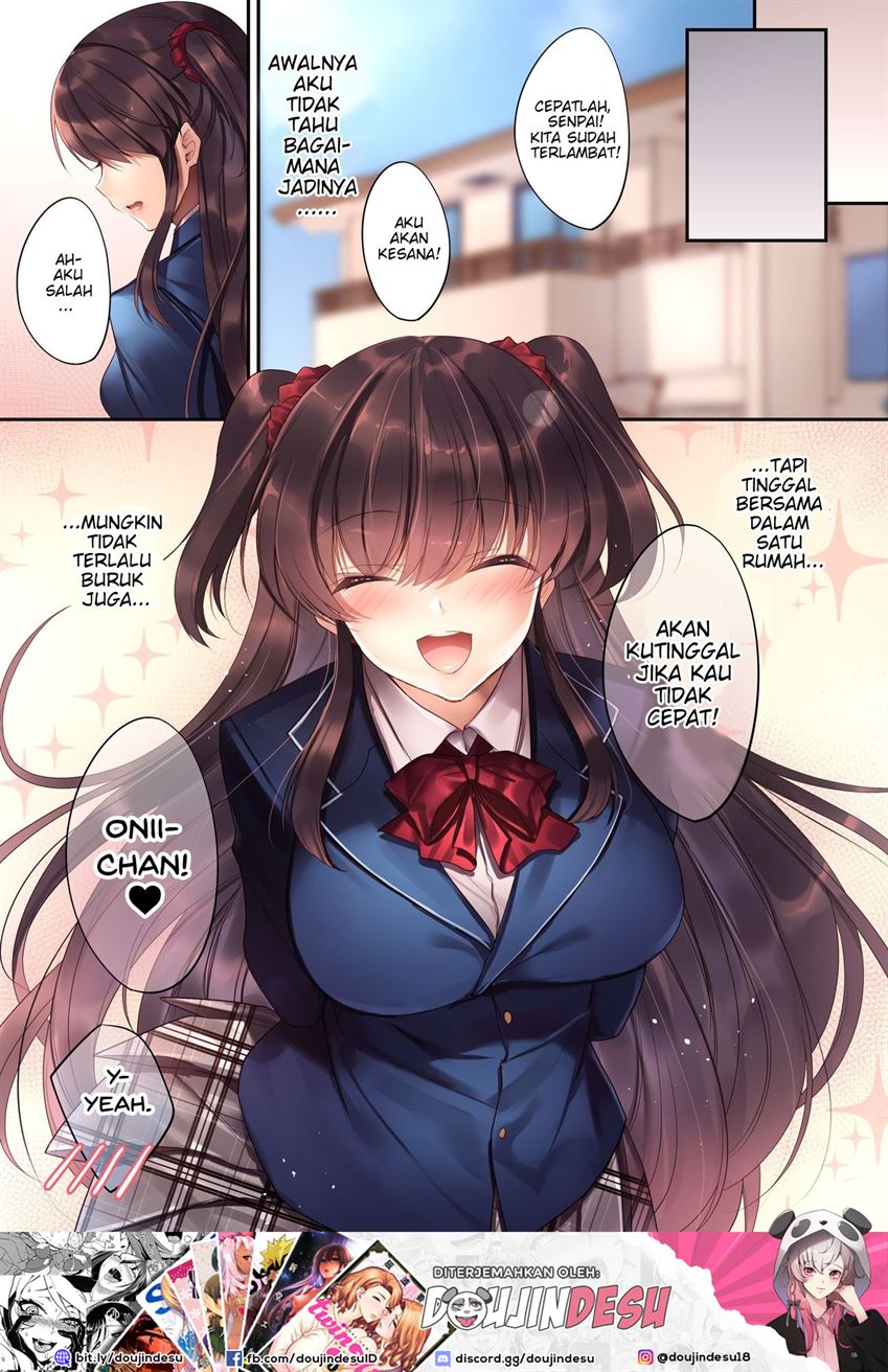 Kouhai JK ga Gimai ni!? Namaiki na Imouto ni Iroiro Wakarasete Mita. Chapter 1