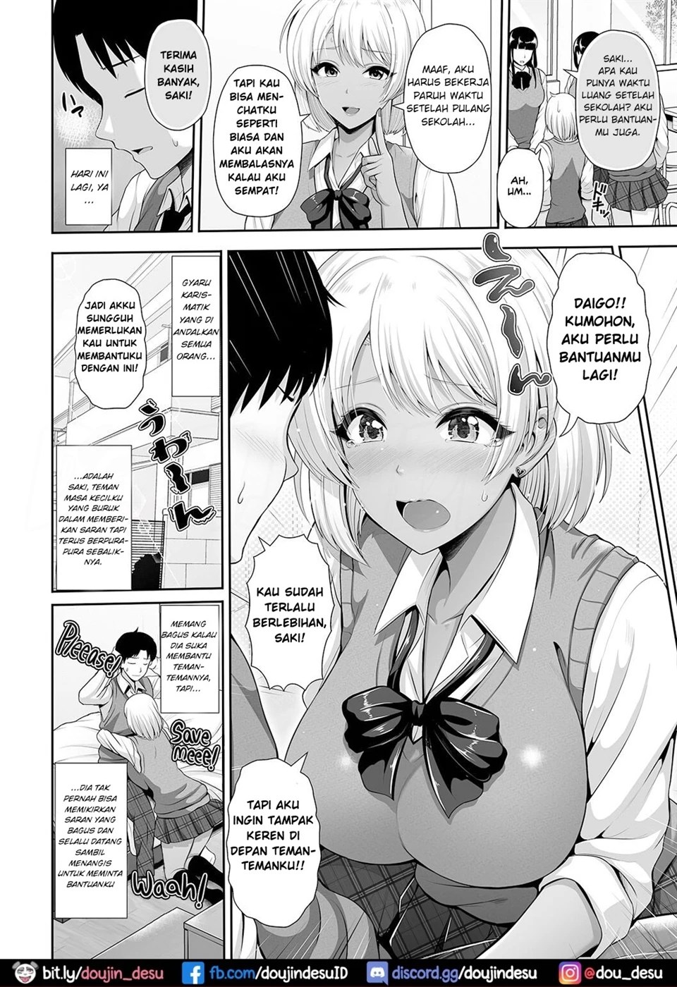 Kuro Gal-chan wa Kimi dake o Miteru Chapter 11