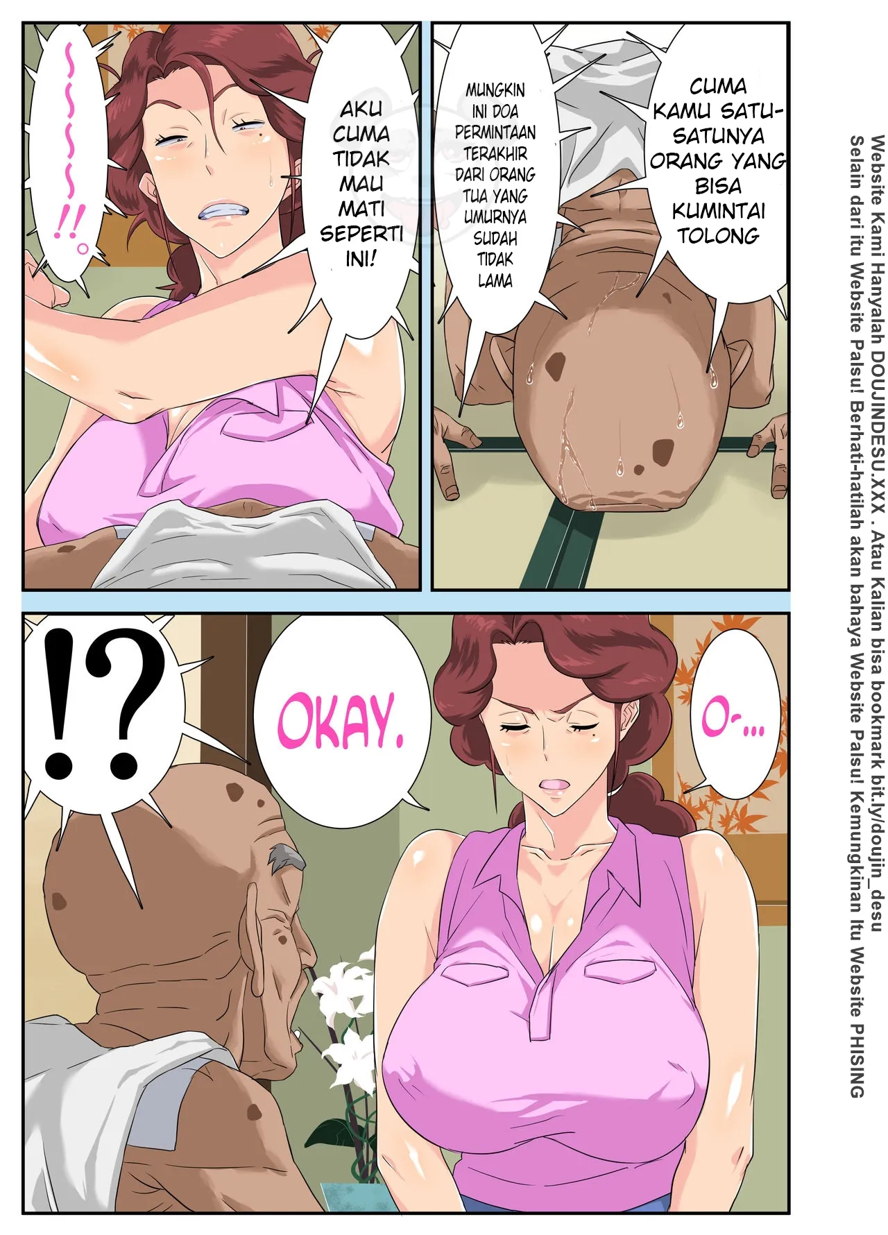 Kyojiri Tsuma Keiko to Zetsurin! Sukebe Jii Chapter 1