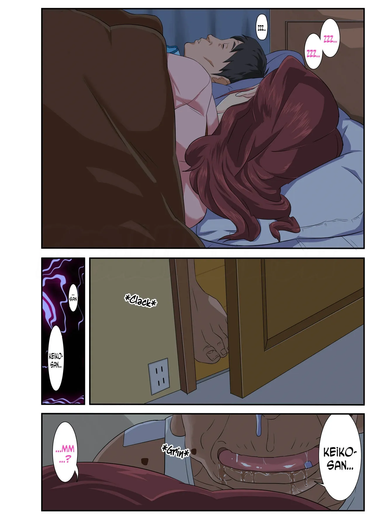 Kyojiri Tsuma Keiko to Zetsurin! Sukebe Jii Chapter 1