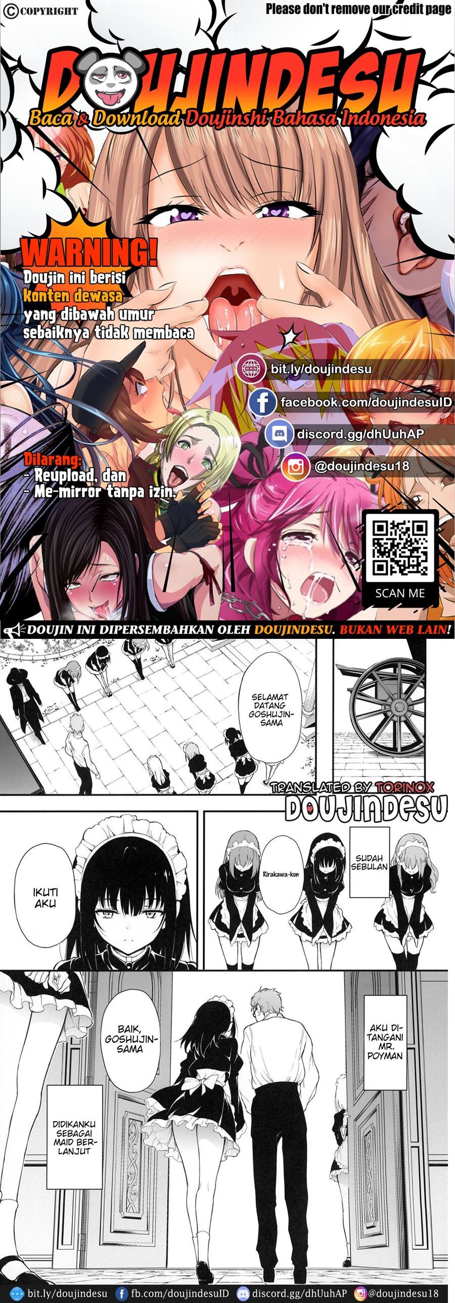 Maid Kyouiku. -Botsuraku Kizoku Rurikawa Tsubaki- Chapter 2